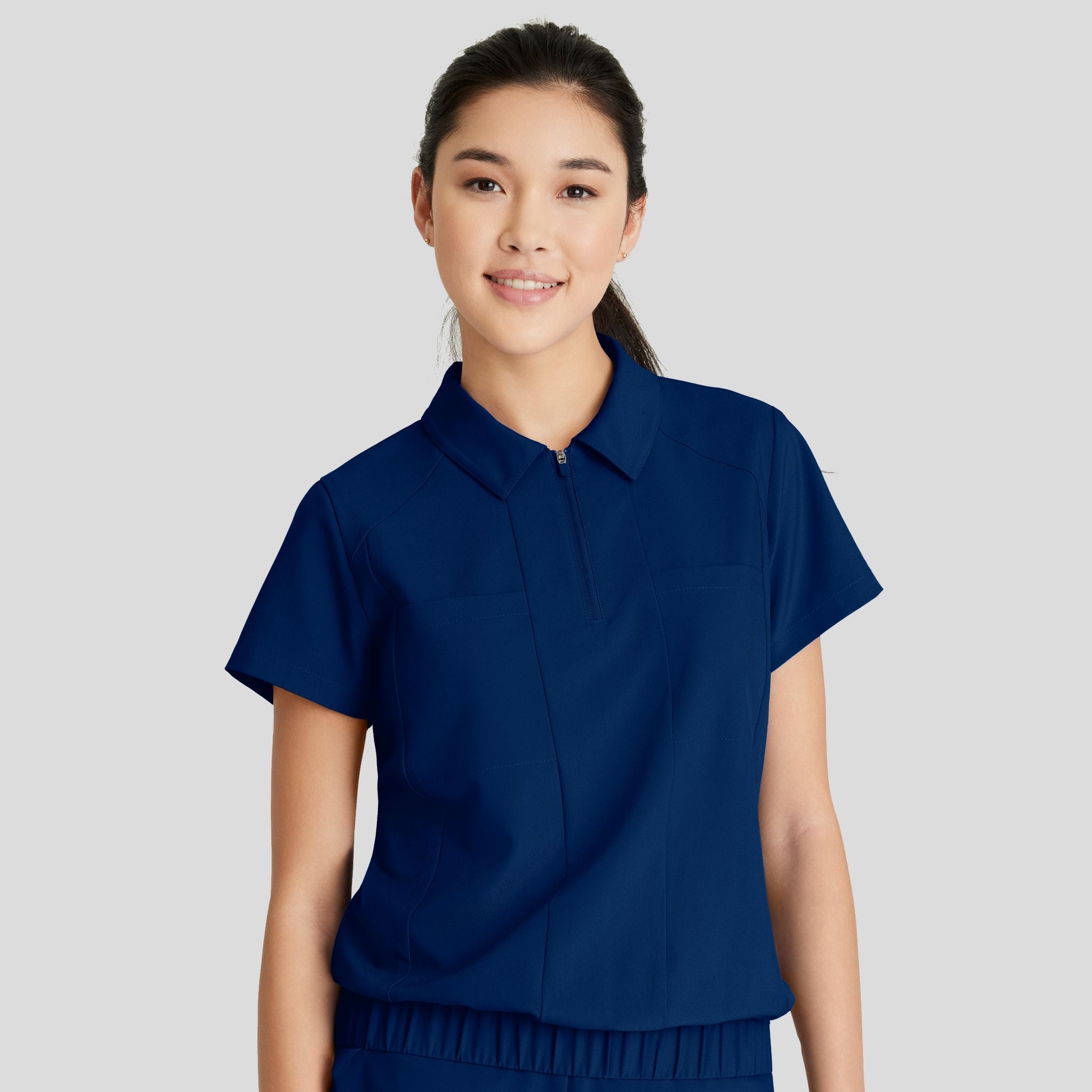 Perseverance Scrub Top | Indigo