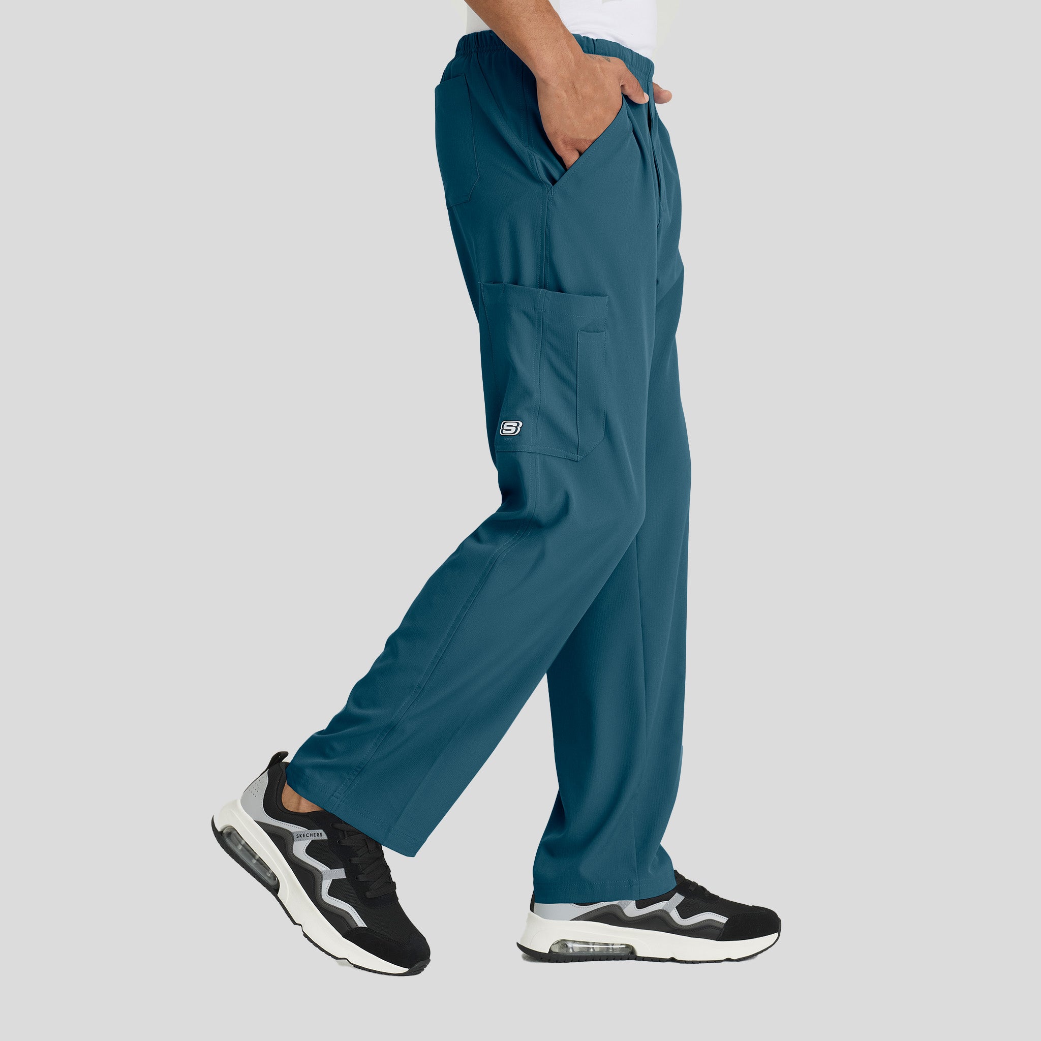 Men's Structure 4-Pockets Zip-Fly Scrub Pant | Bahama
