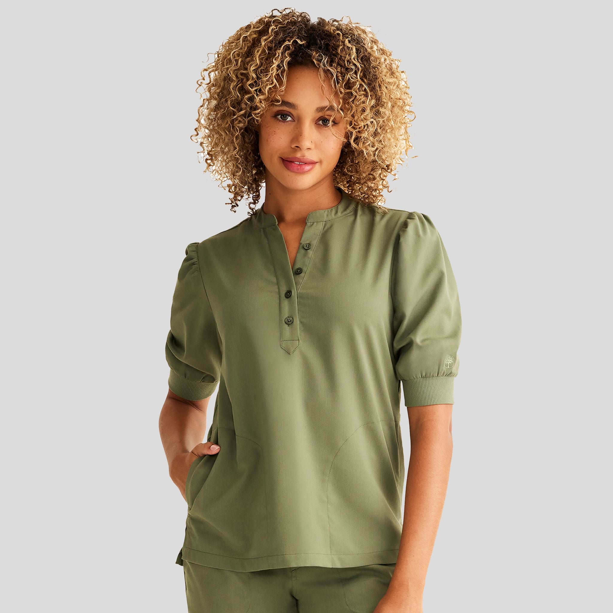 HEH_HEALINGHANDS_KODITOP_HH803_OLIVE_FRONT