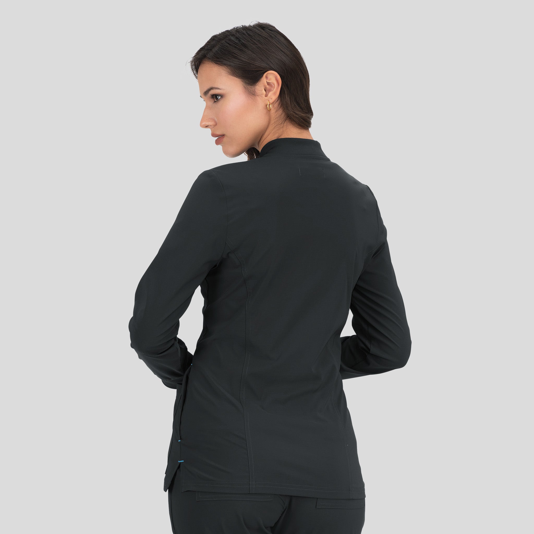 Andrea Women's 4-Pocket Stretch Jacket | Black