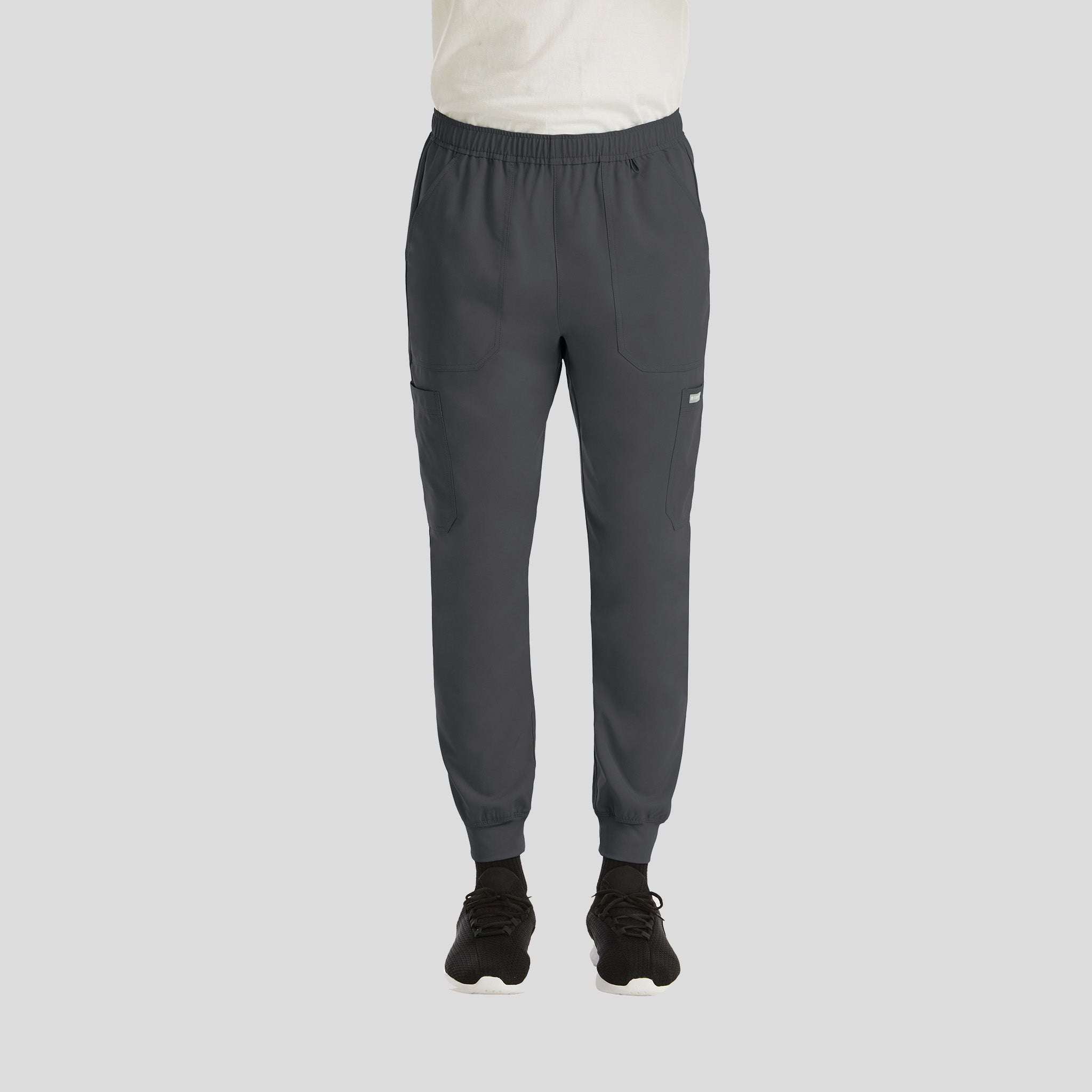 Menβs Full Elastic Jogger | Pewter