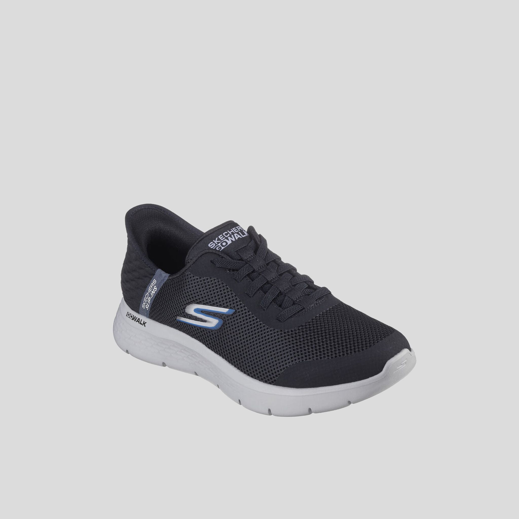 Skechers Slip-ins: GO WALK Flex - Hands Up | Black/Gray