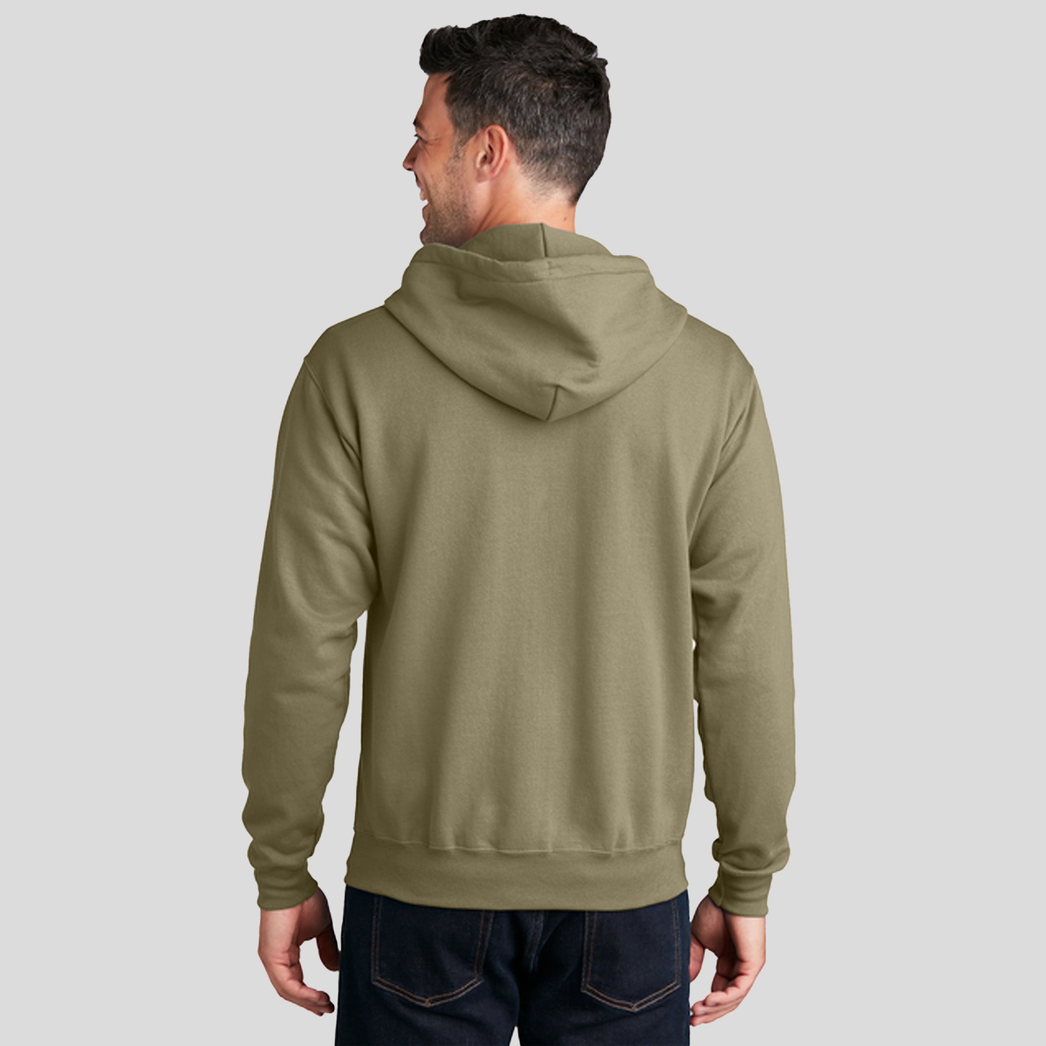 Men's Core Fleece Full-Zip Hooded Sweatshirt | Coyote Brown