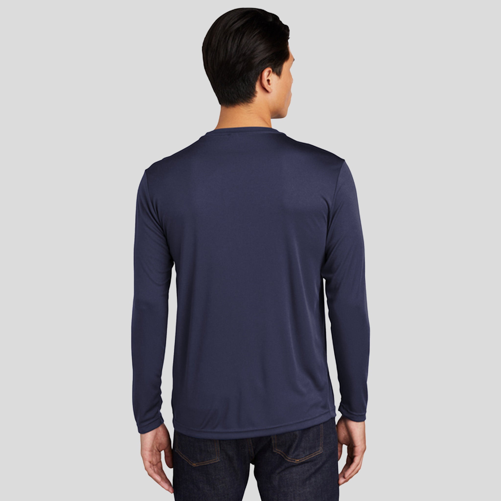 Men's Tall Long Sleeve PosiCharge® Competitor™ Tee | True Navy