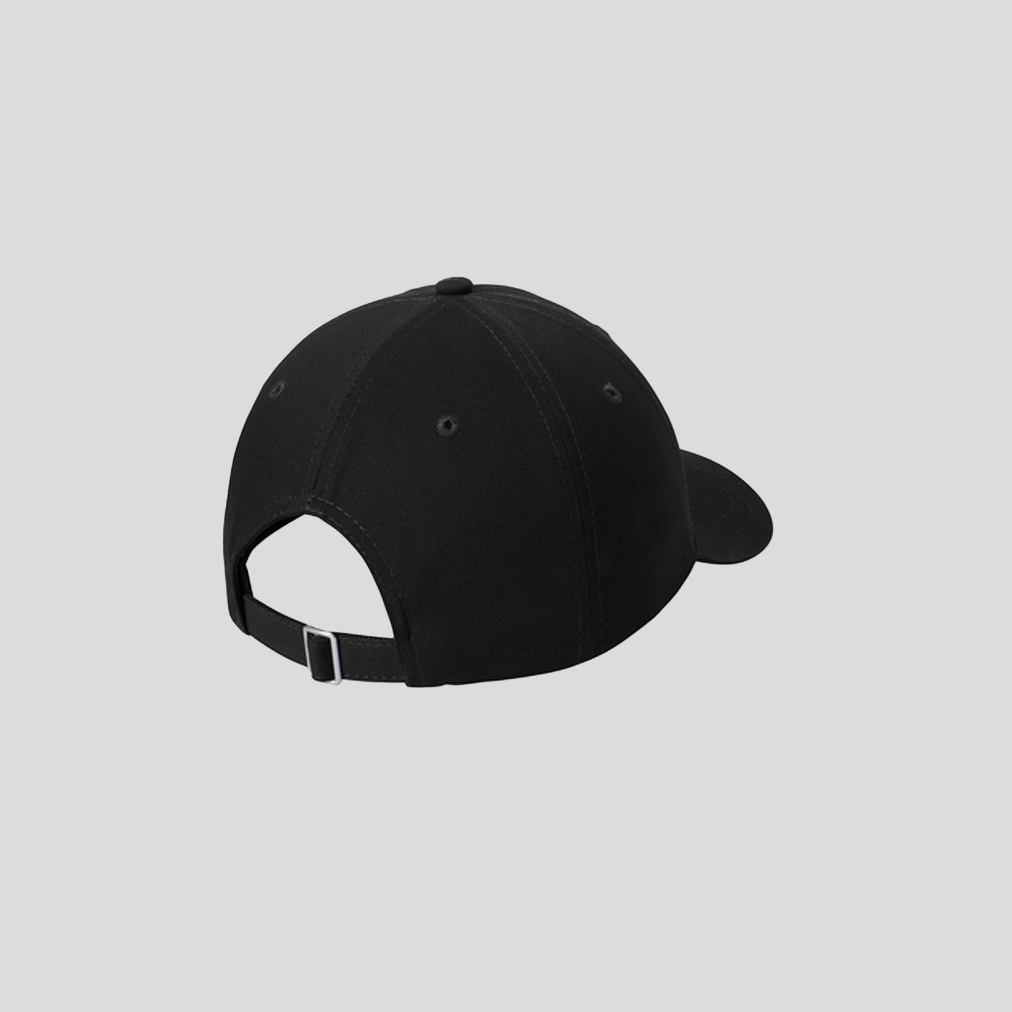 Brushed Twill Low Profile Cap | Black