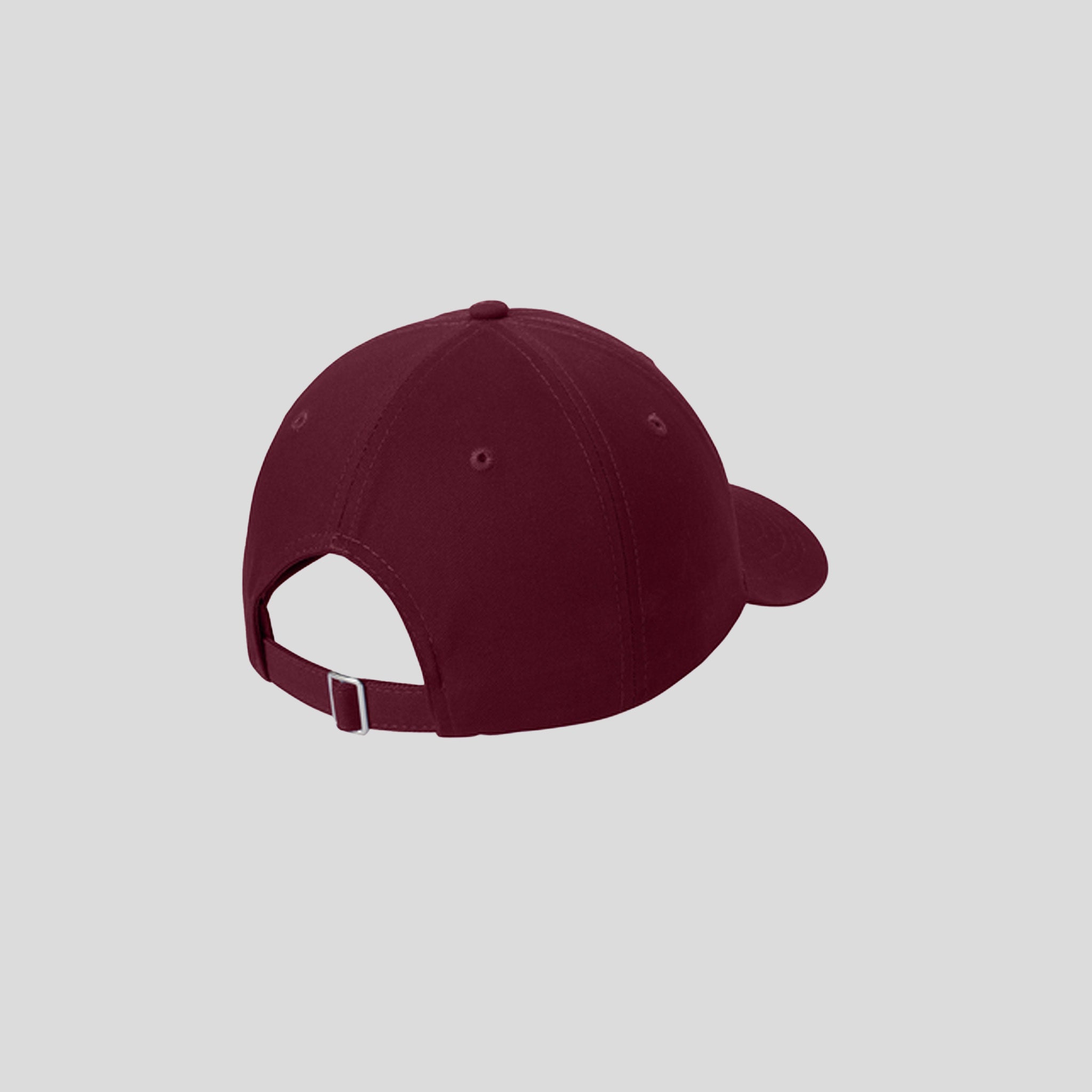 Brushed Twill Low Profile Cap | Maroon