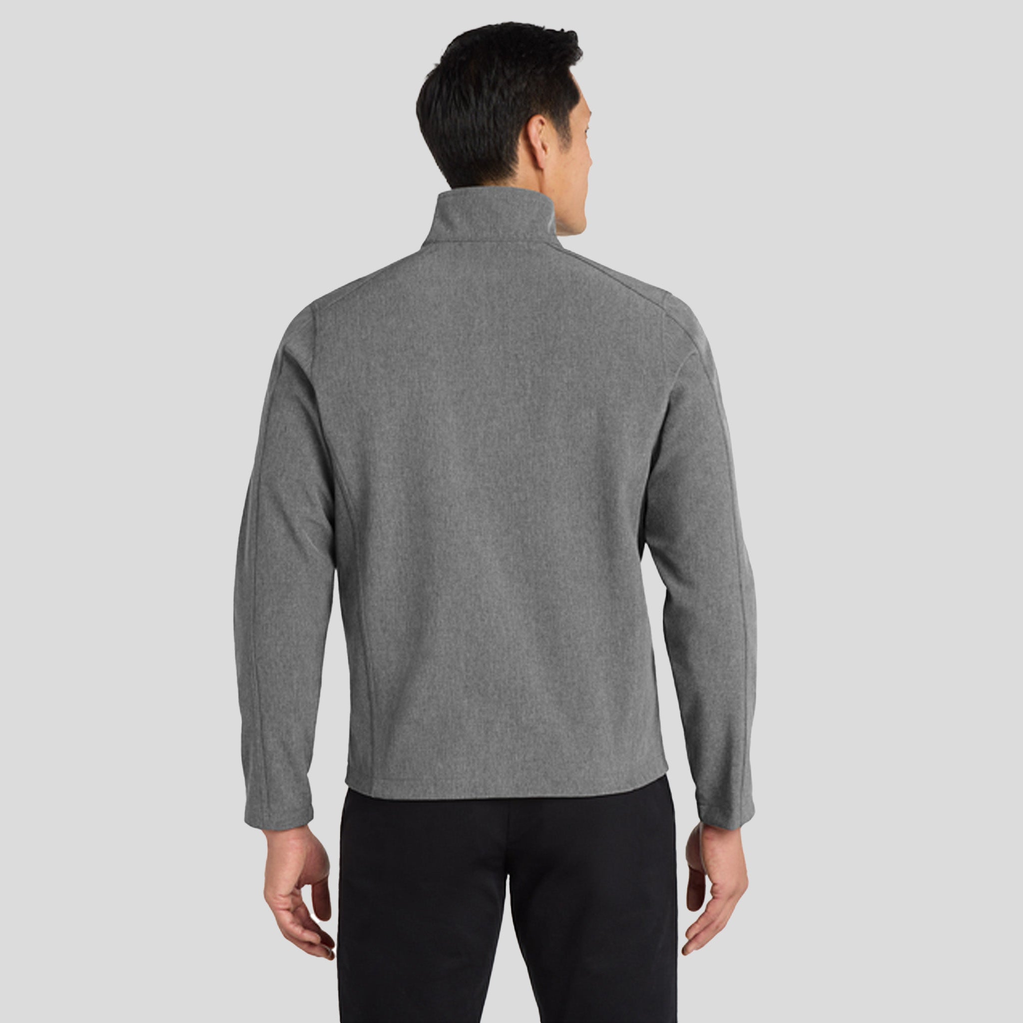 Men's Core Soft Shell Jacket | Pearl Grey Heather