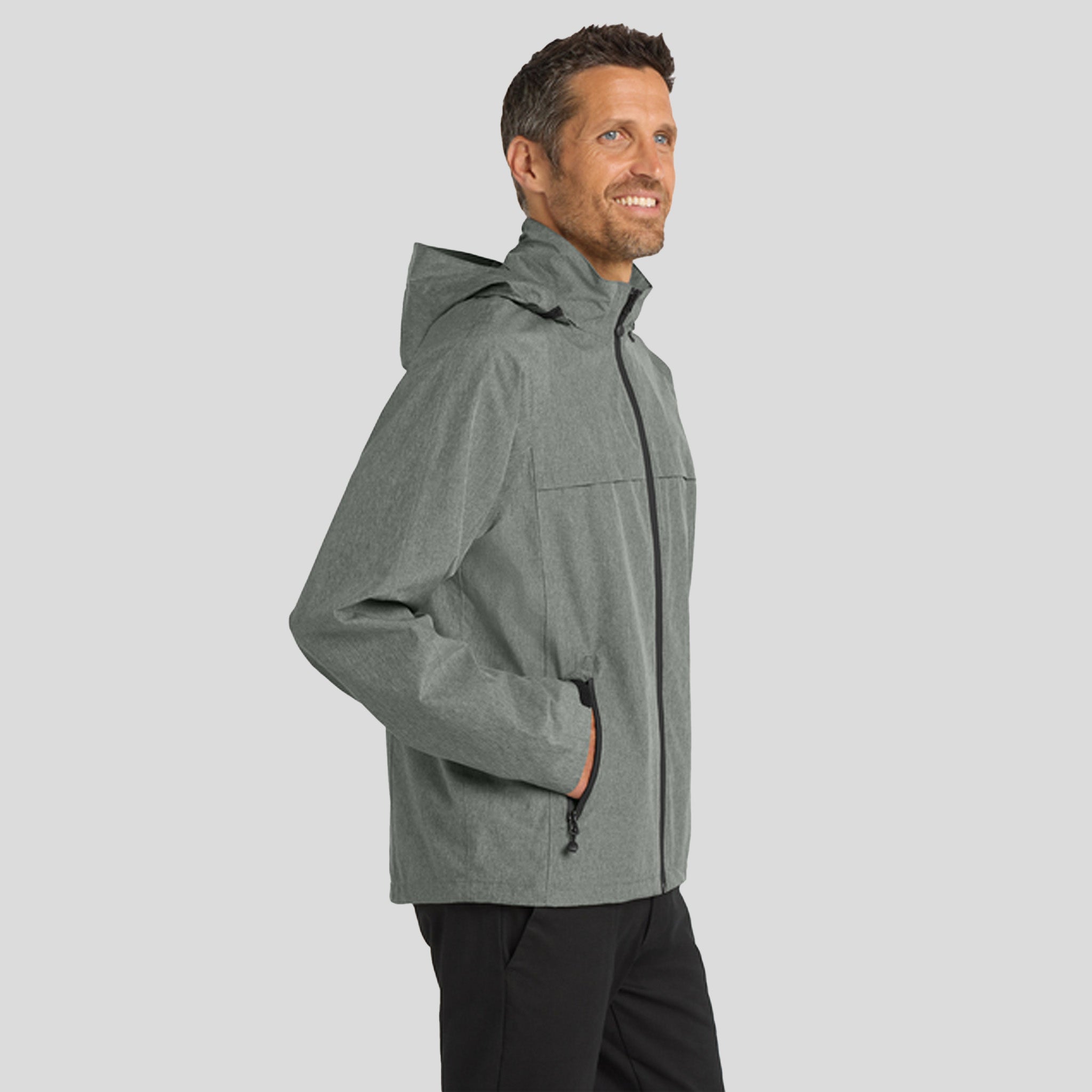 Men's Torrent Waterproof Jacket | Dark Grey Heather