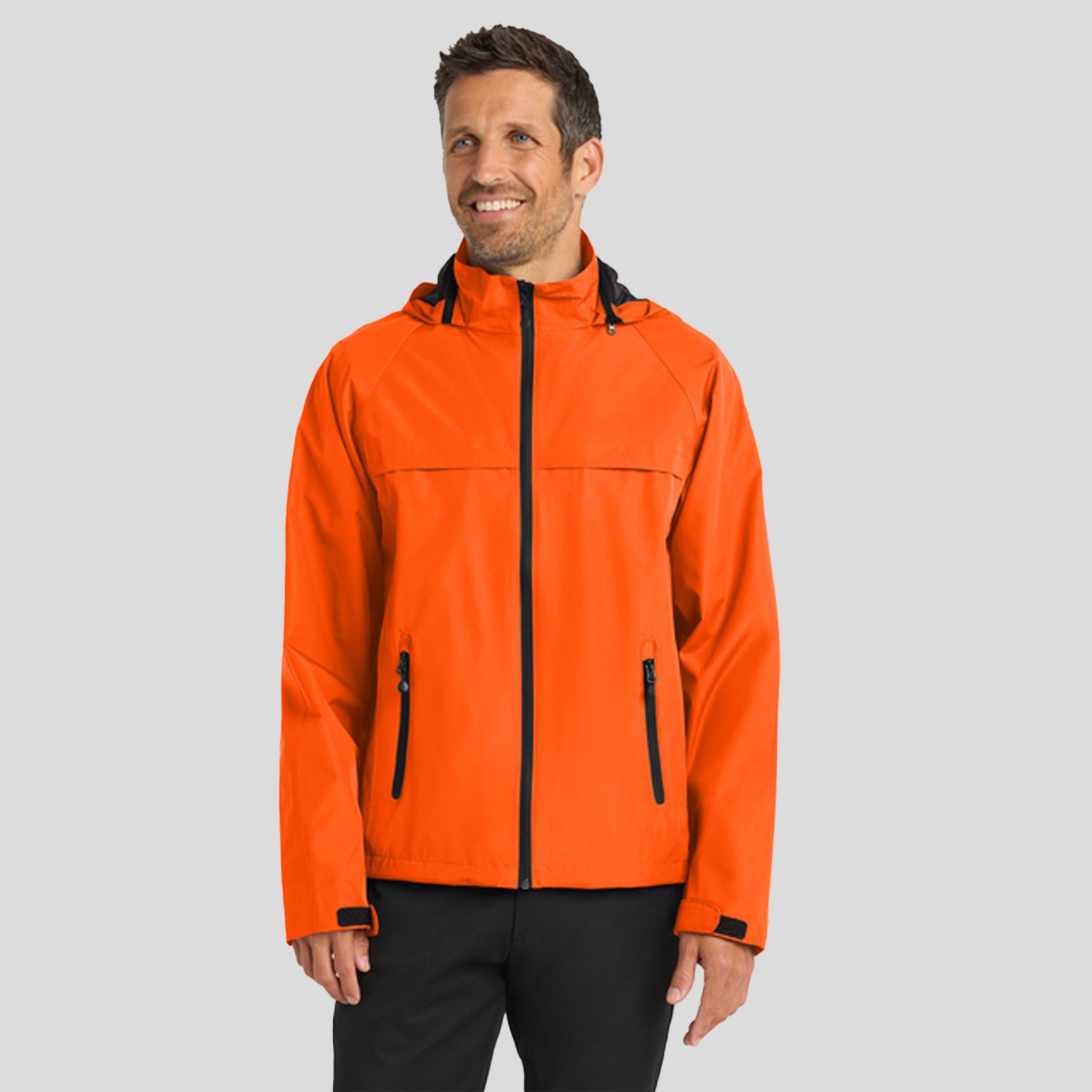 Men's Torrent Waterproof Jacket | Orange Crush