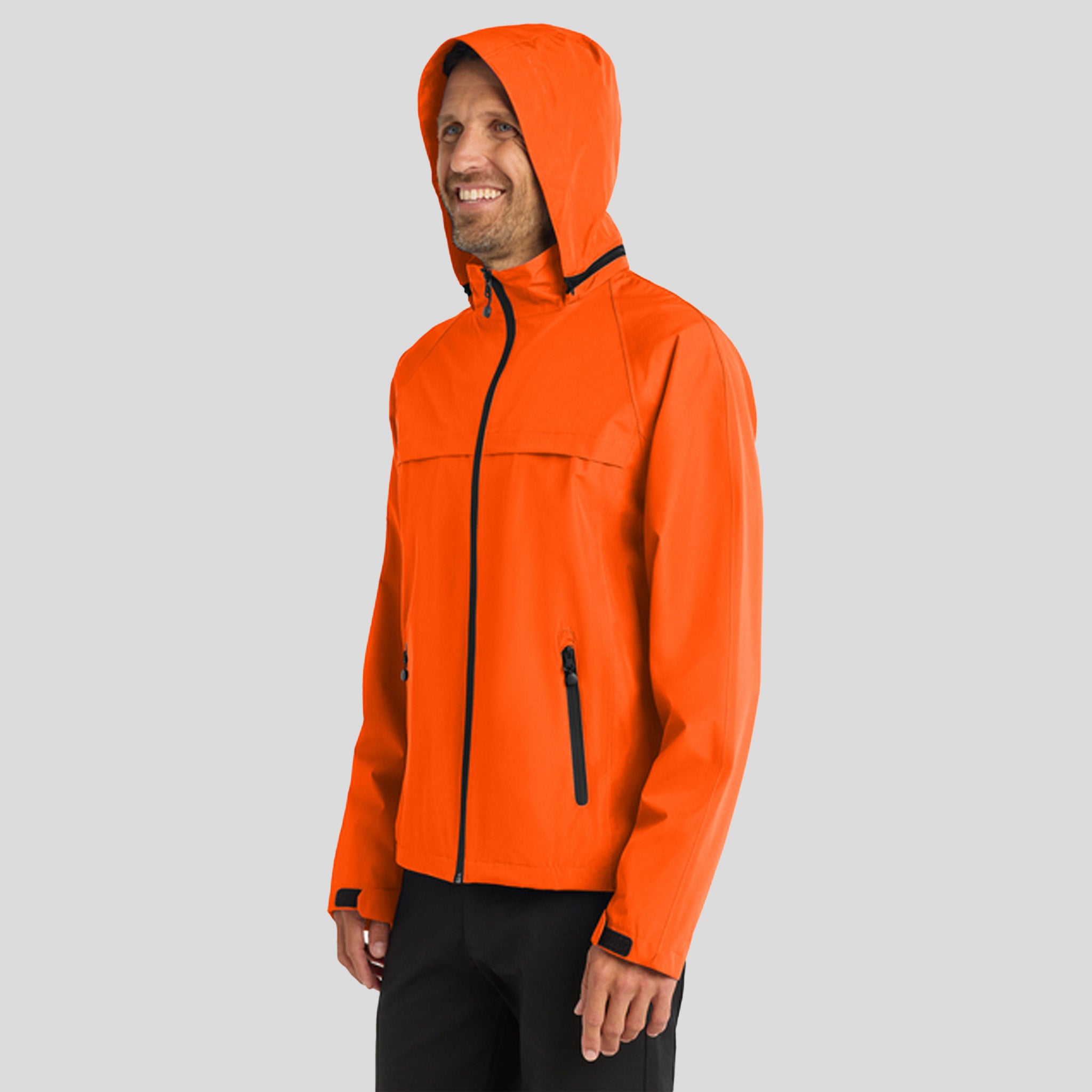 Men's Torrent Waterproof Jacket | Orange Crush