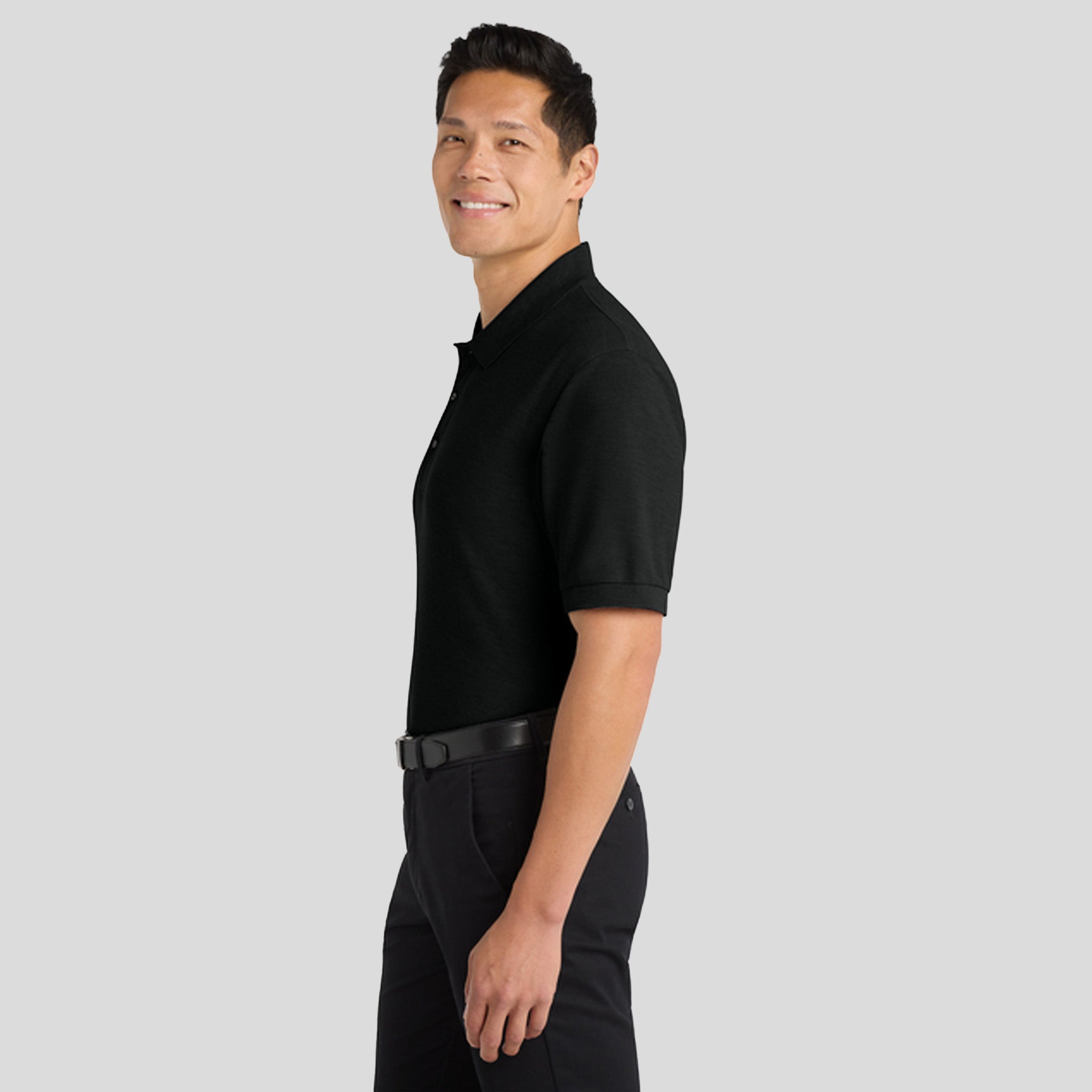 Silk Touchβ’ Polo | Black