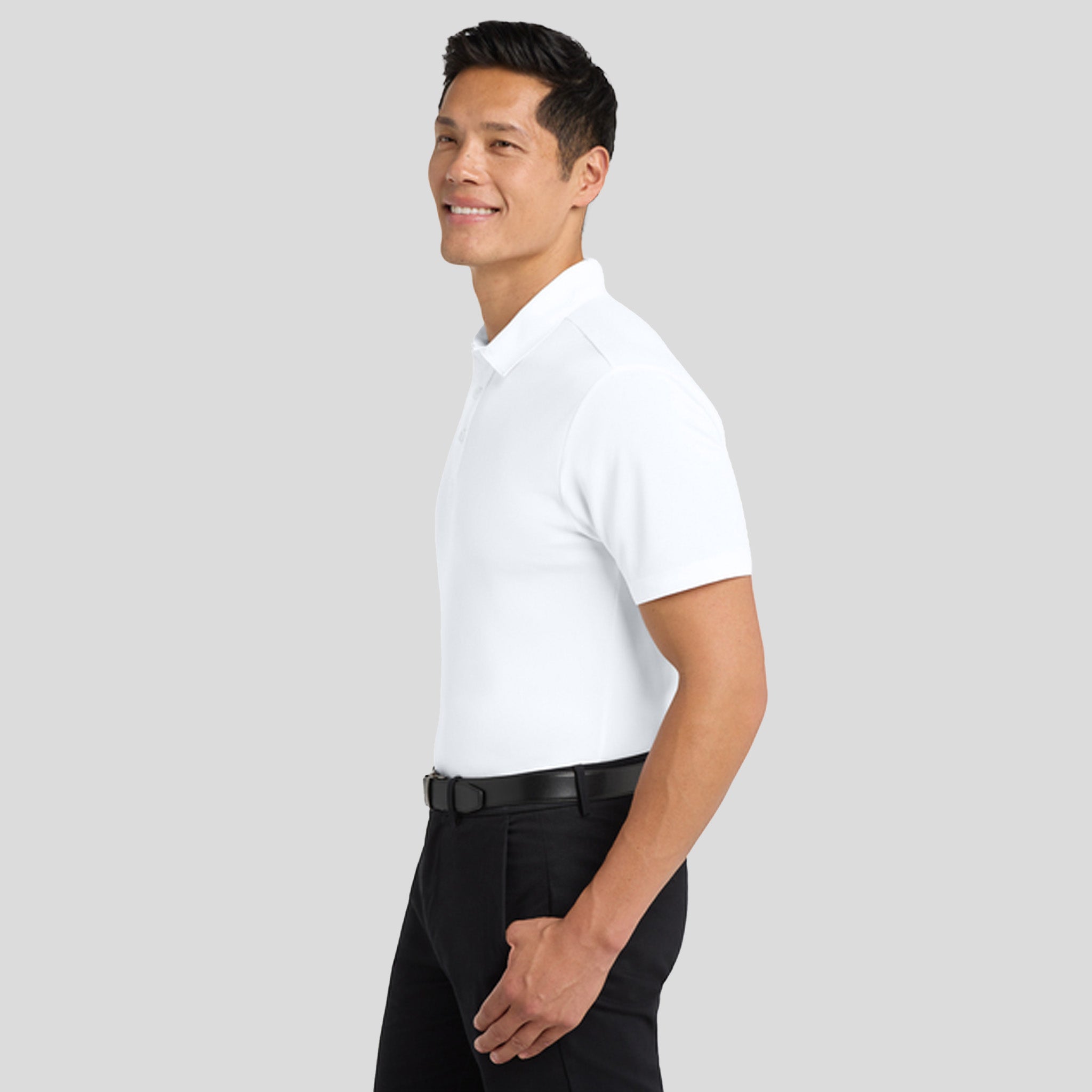 Men's Silk Touchโข Performance Polo | White