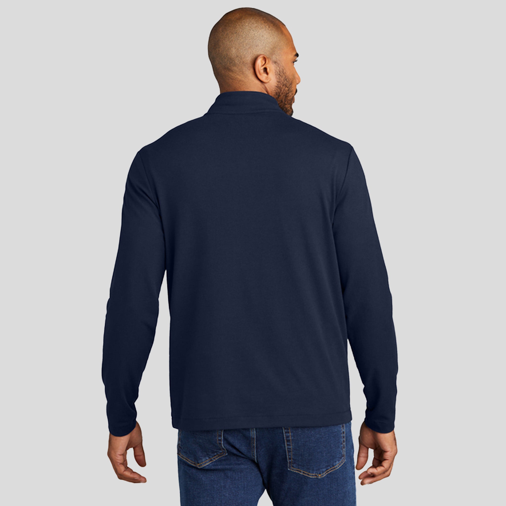 Fairway Stretch 1/4-Zip | River Blue Navy