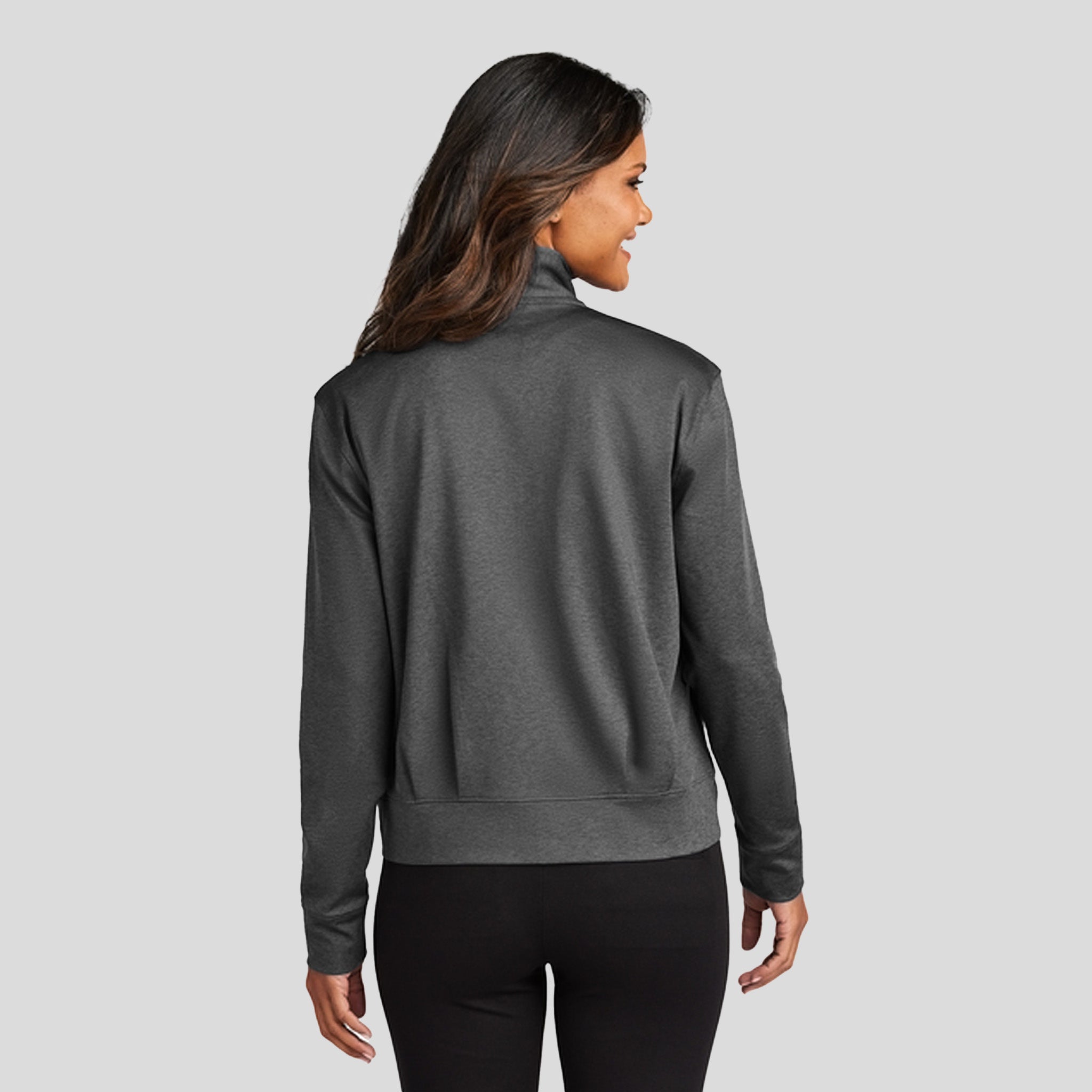 Women's C-FREE® Double Knit Full-Zip | Grey Steel Heather