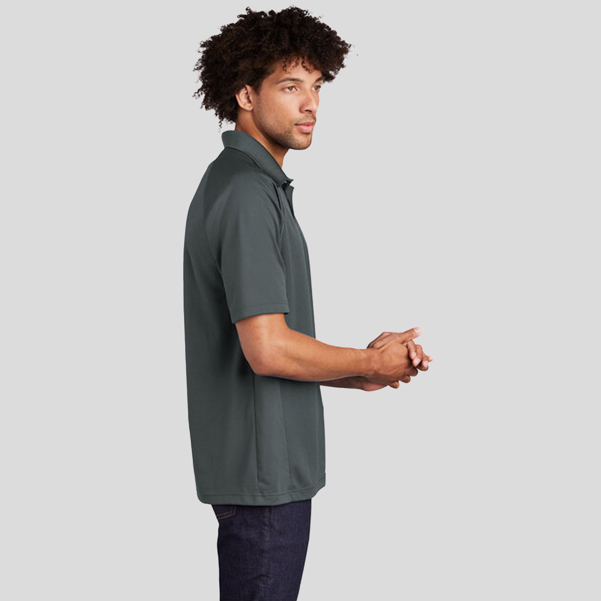 Men's Dri-Meshยฎ Pro Polo | Steel Grey