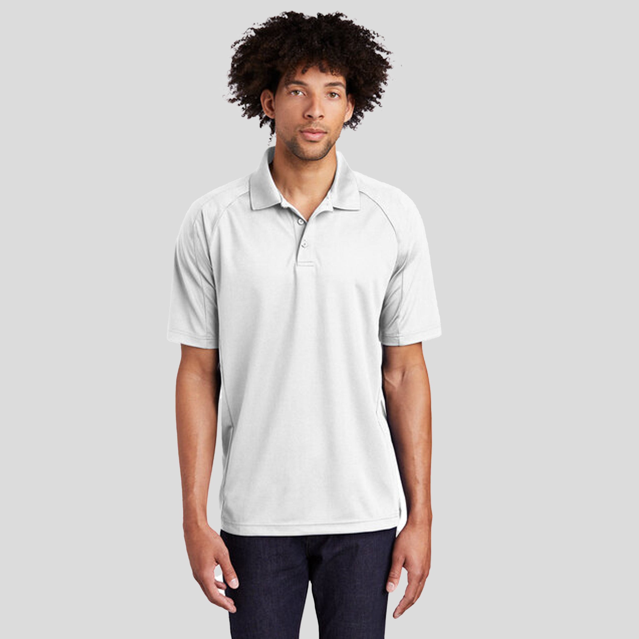 Men's Dri-Meshยฎ Pro Polo | White