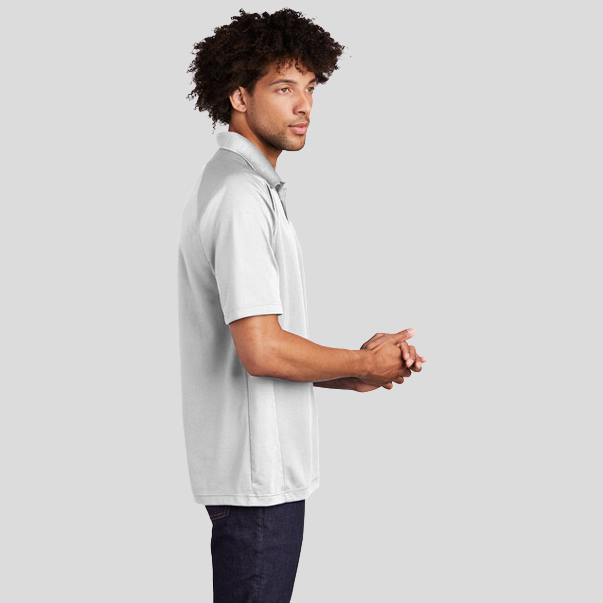 Men's Dri-Meshยฎ Pro Polo | White