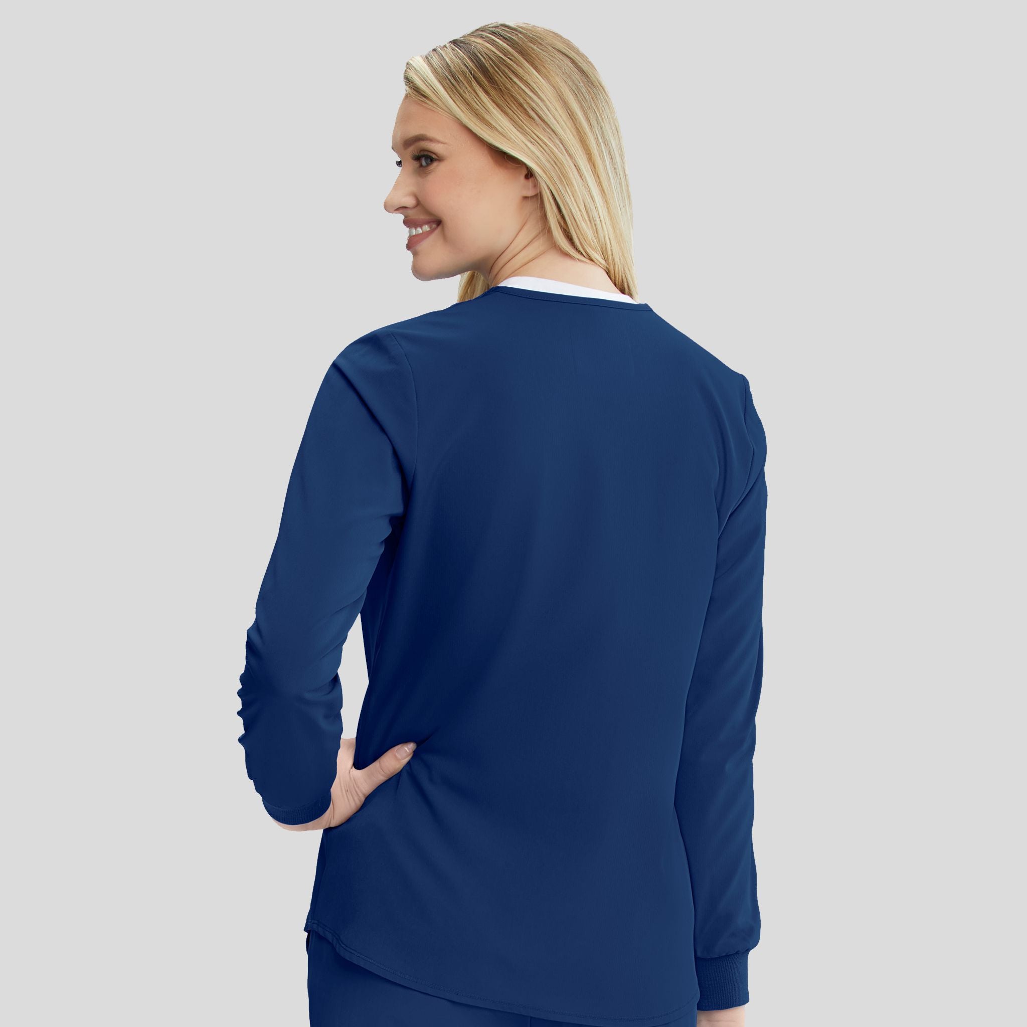 Sketchers_SK401_Navy_back