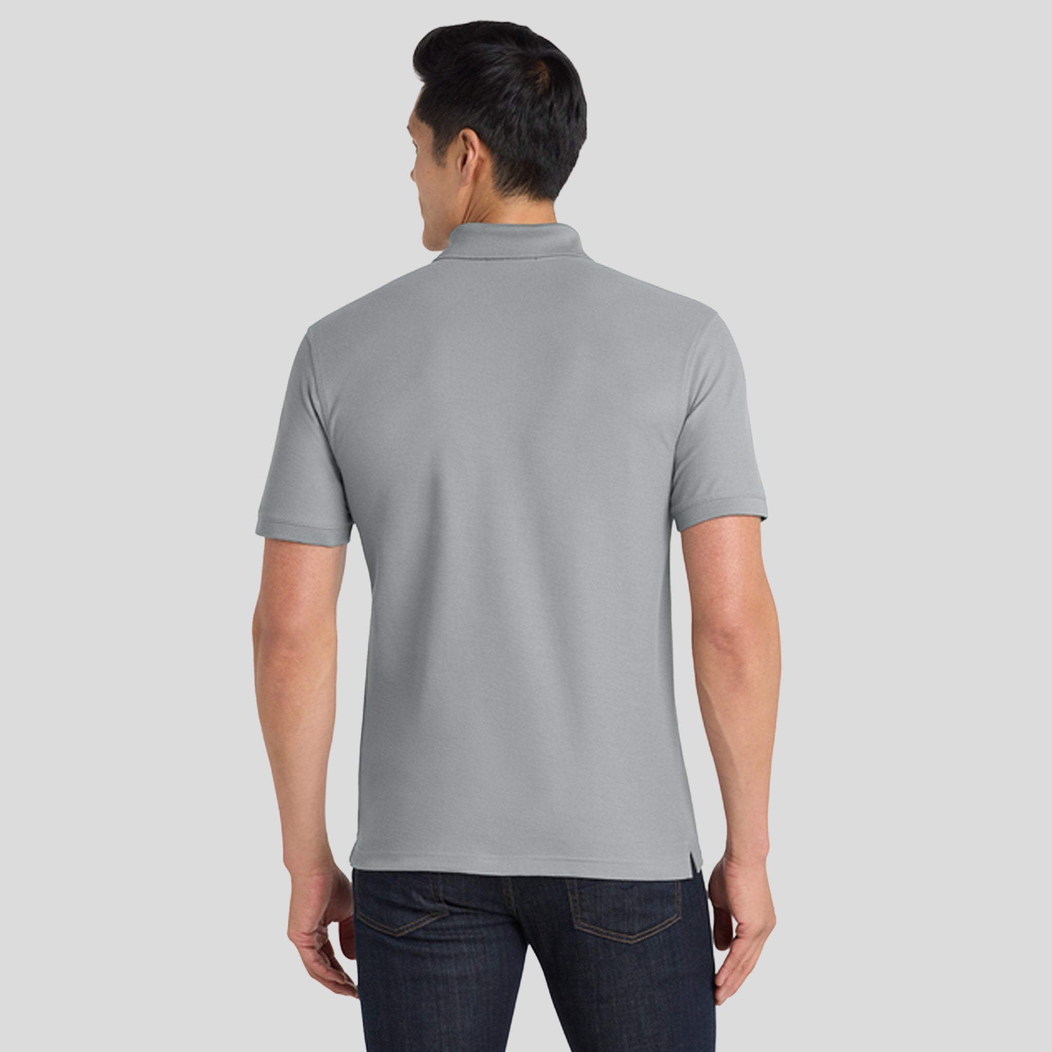 Men's Core Classic Pique Polo | Gusty Grey