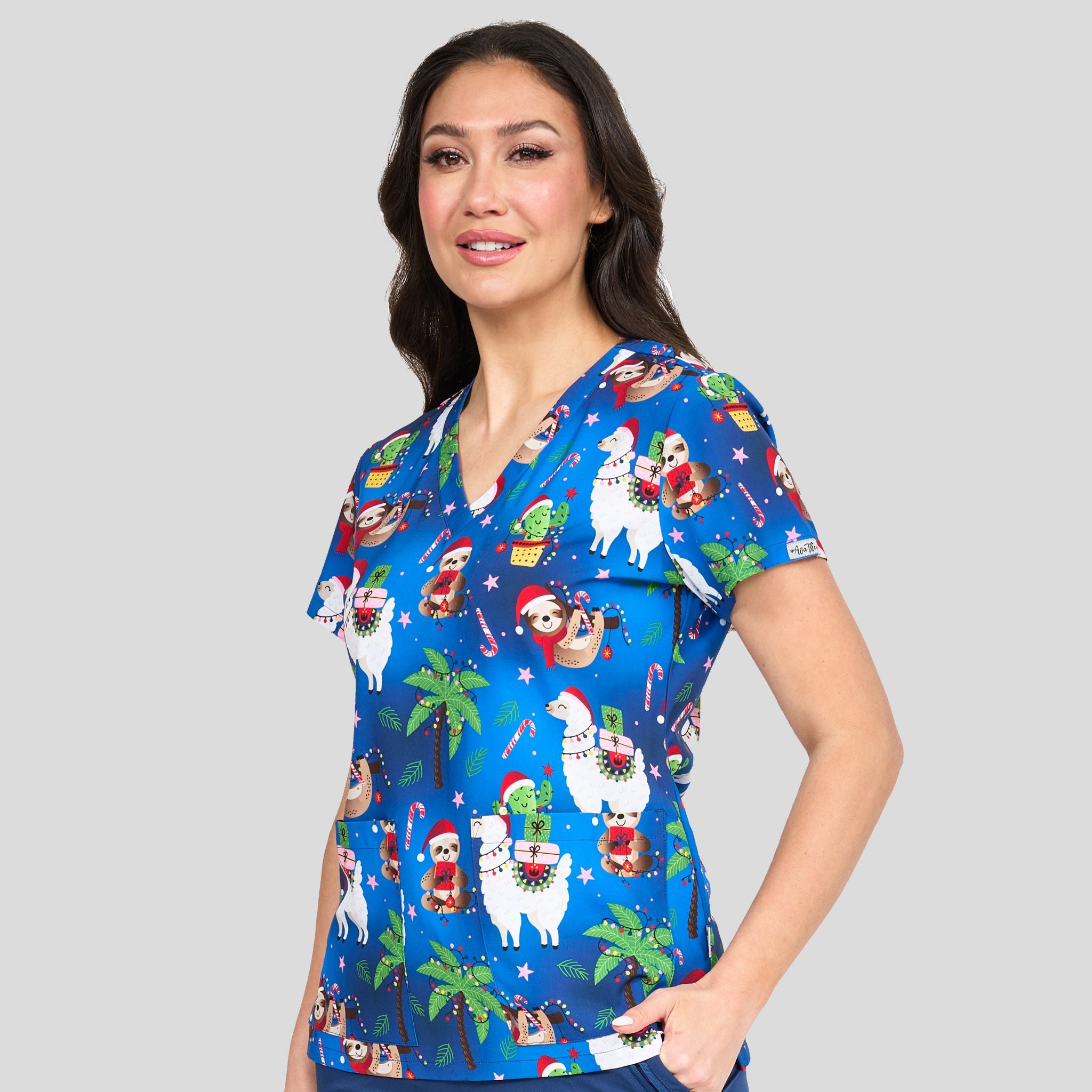 Audrey Print Top | Deck the Palms