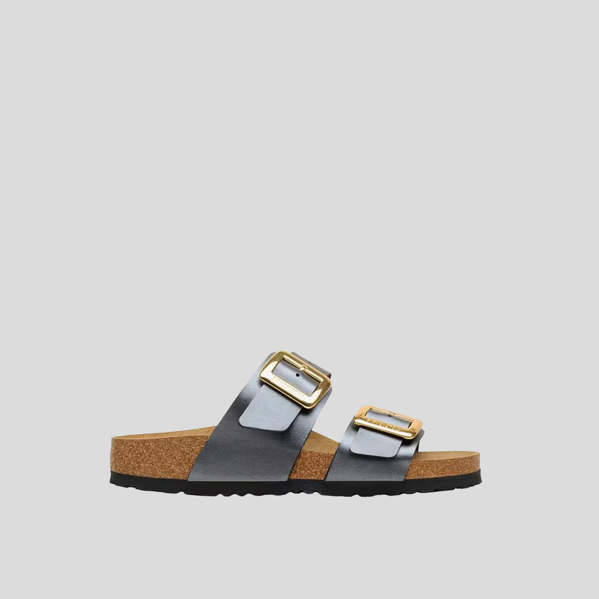 Sydney Luxe Buckle Birko-Flor | Metallic Black