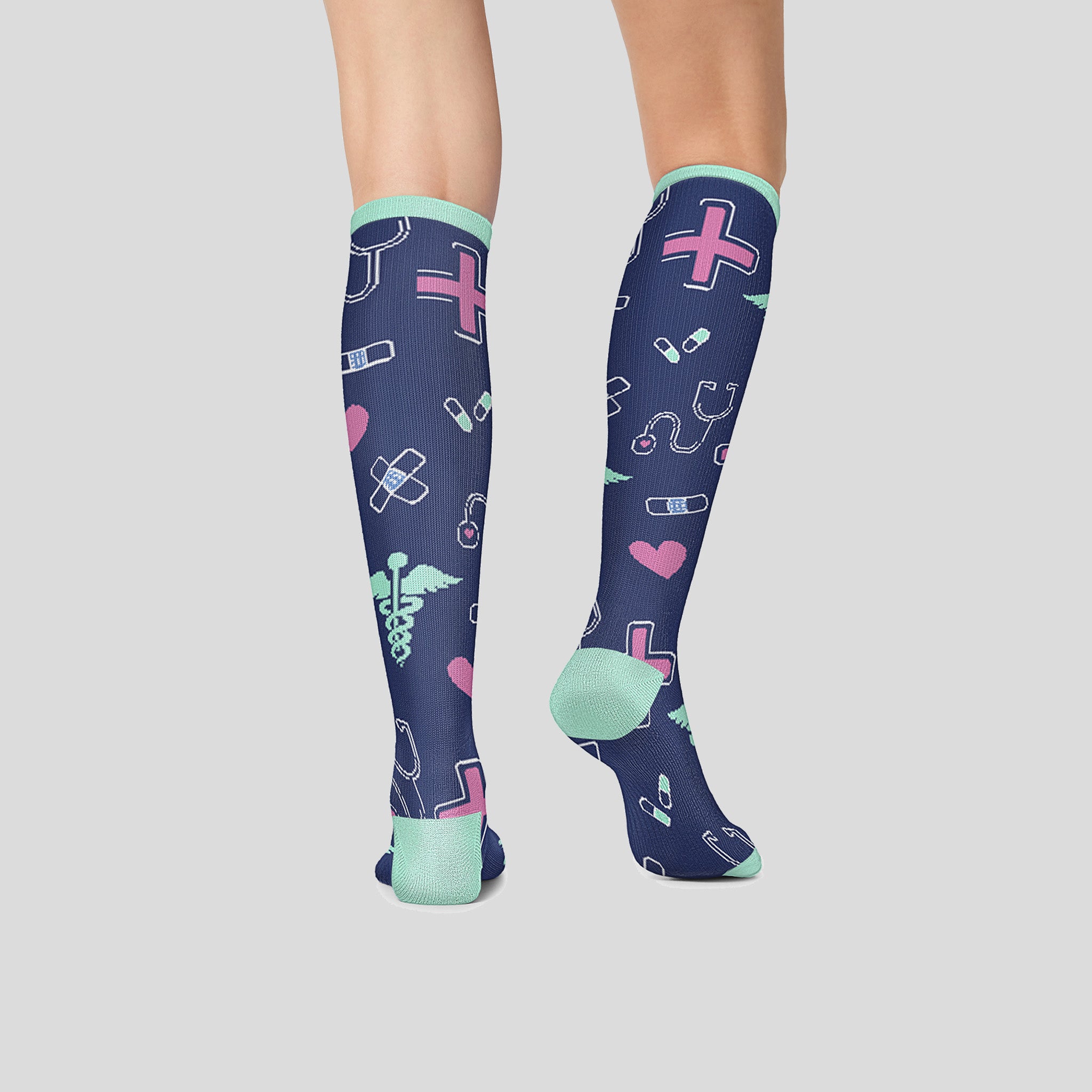 Women's 10-15mmHg Compression Socks | Symbols of Care
