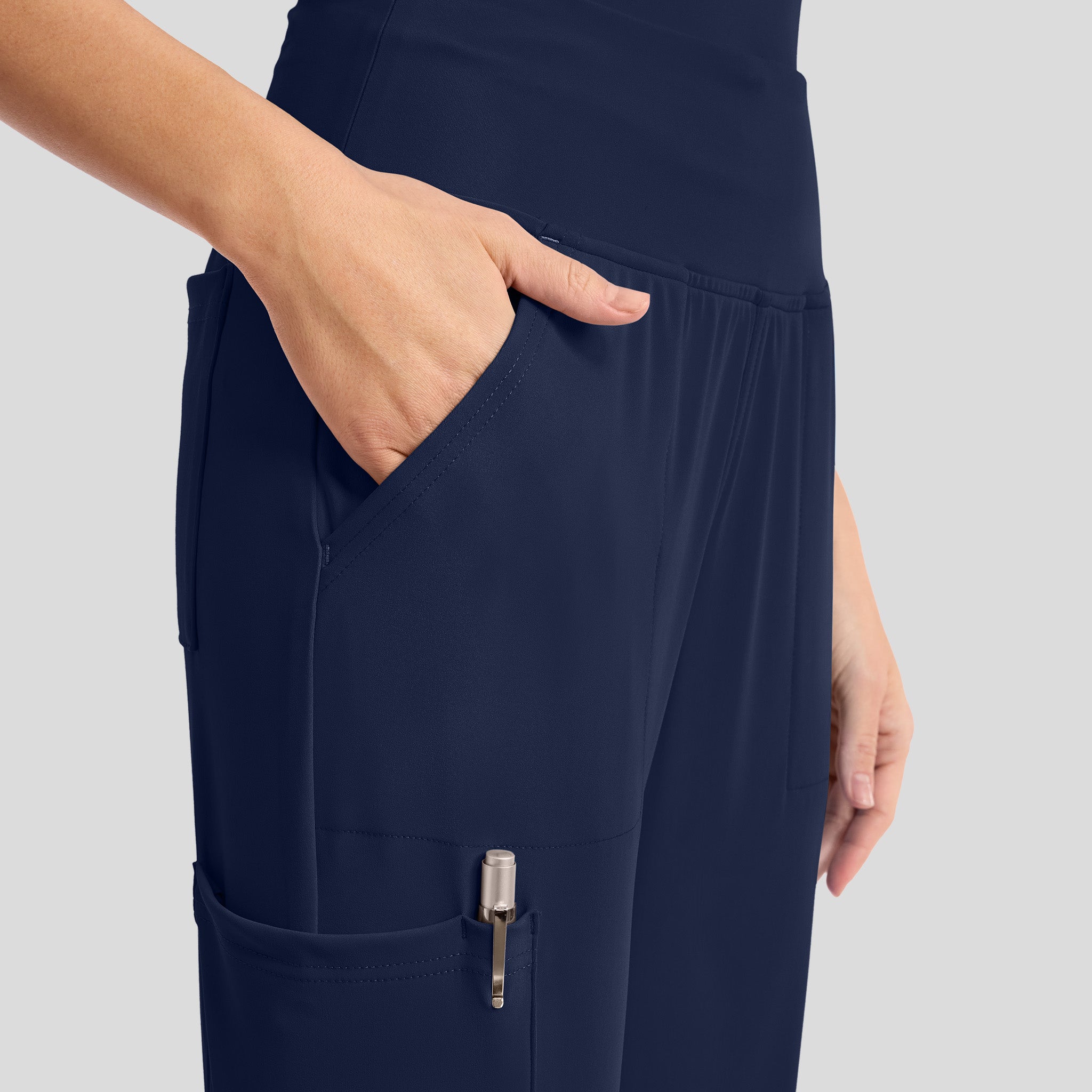 Achieve Pull-On Jogger Scrub Pant | Navy