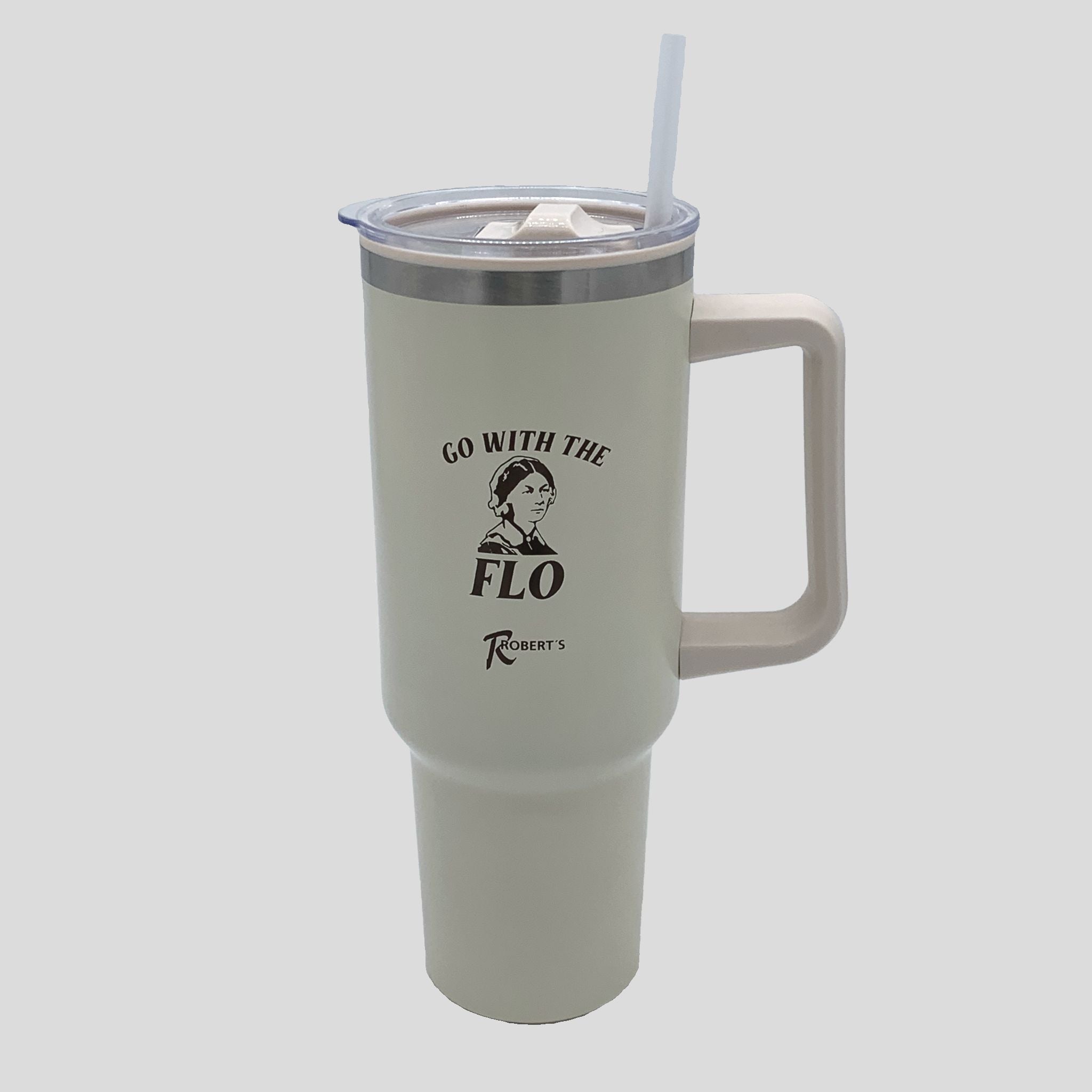 Clock Out Travel Mug | Go With The Flo