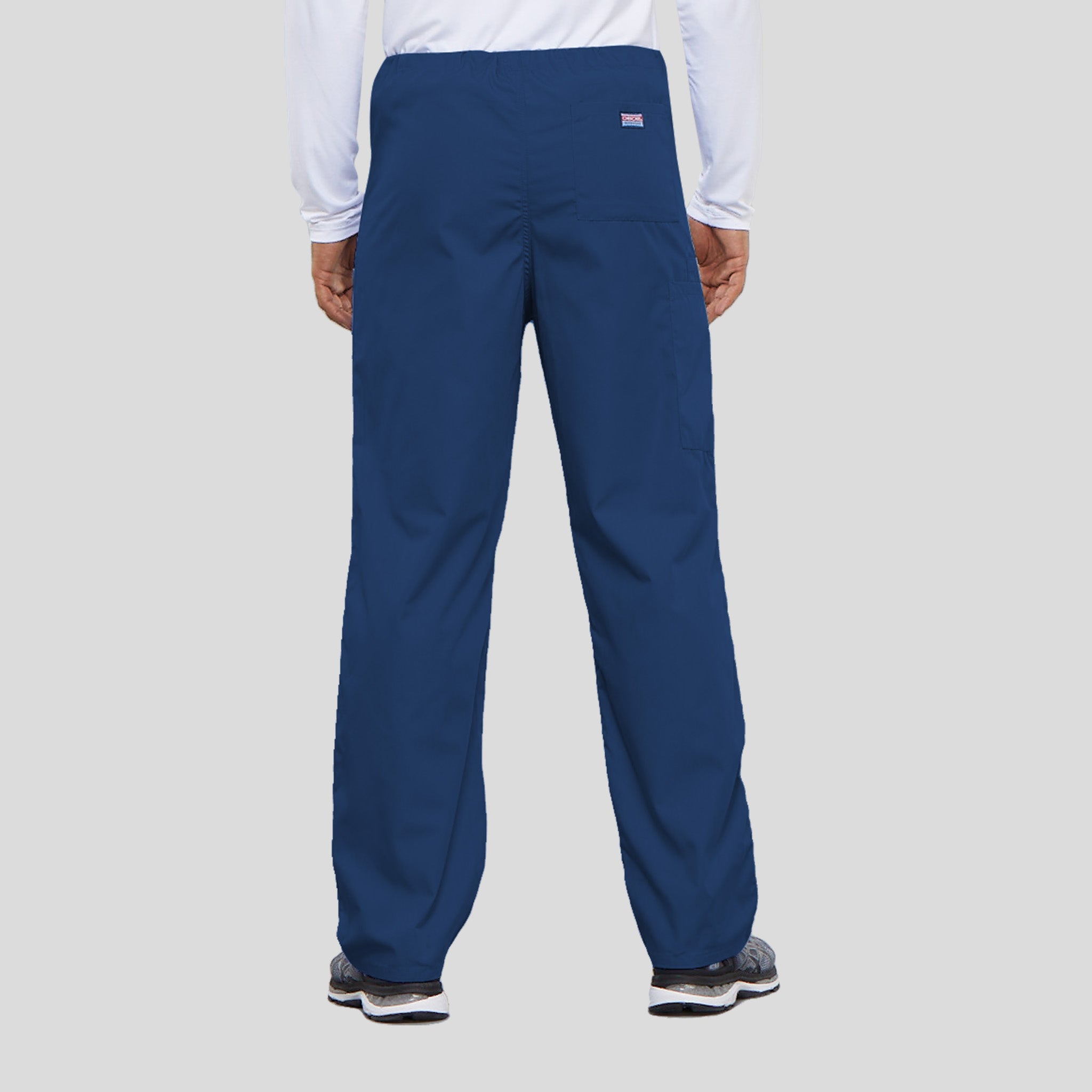 Unisex Drawstring Cargo Scrub Pant | Galaxy