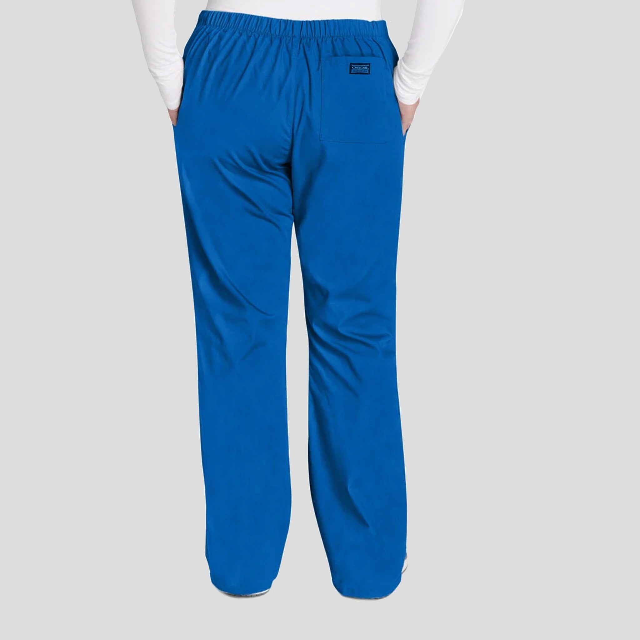 Natural Rise Flare Leg Drawstring Pant | Royal