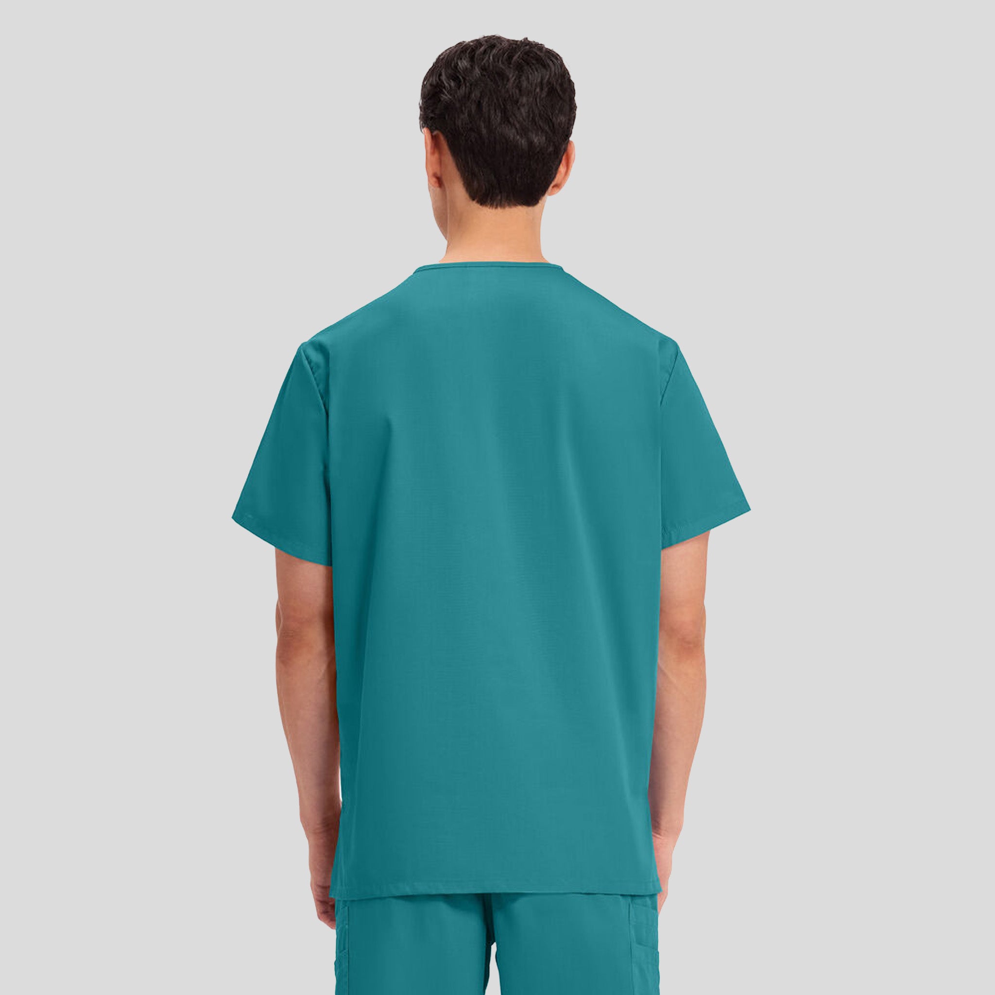 Unisex V-Neck 3 Pocket | Teal