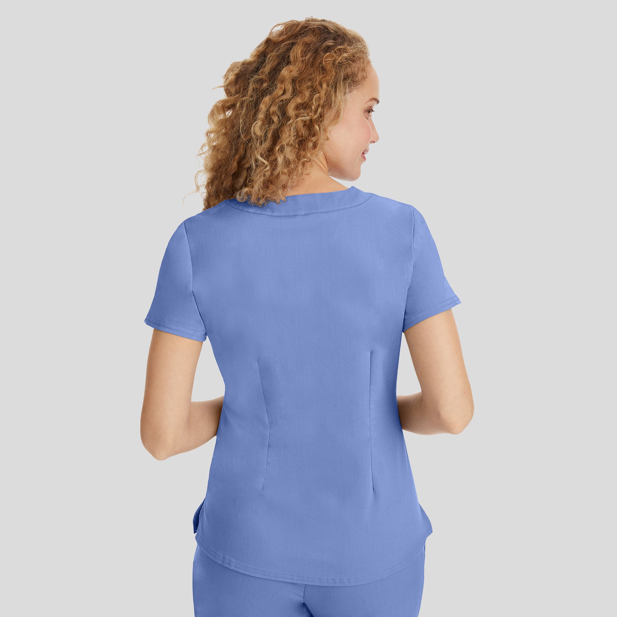 Jane Y-Neck Scrub Top | Ciel