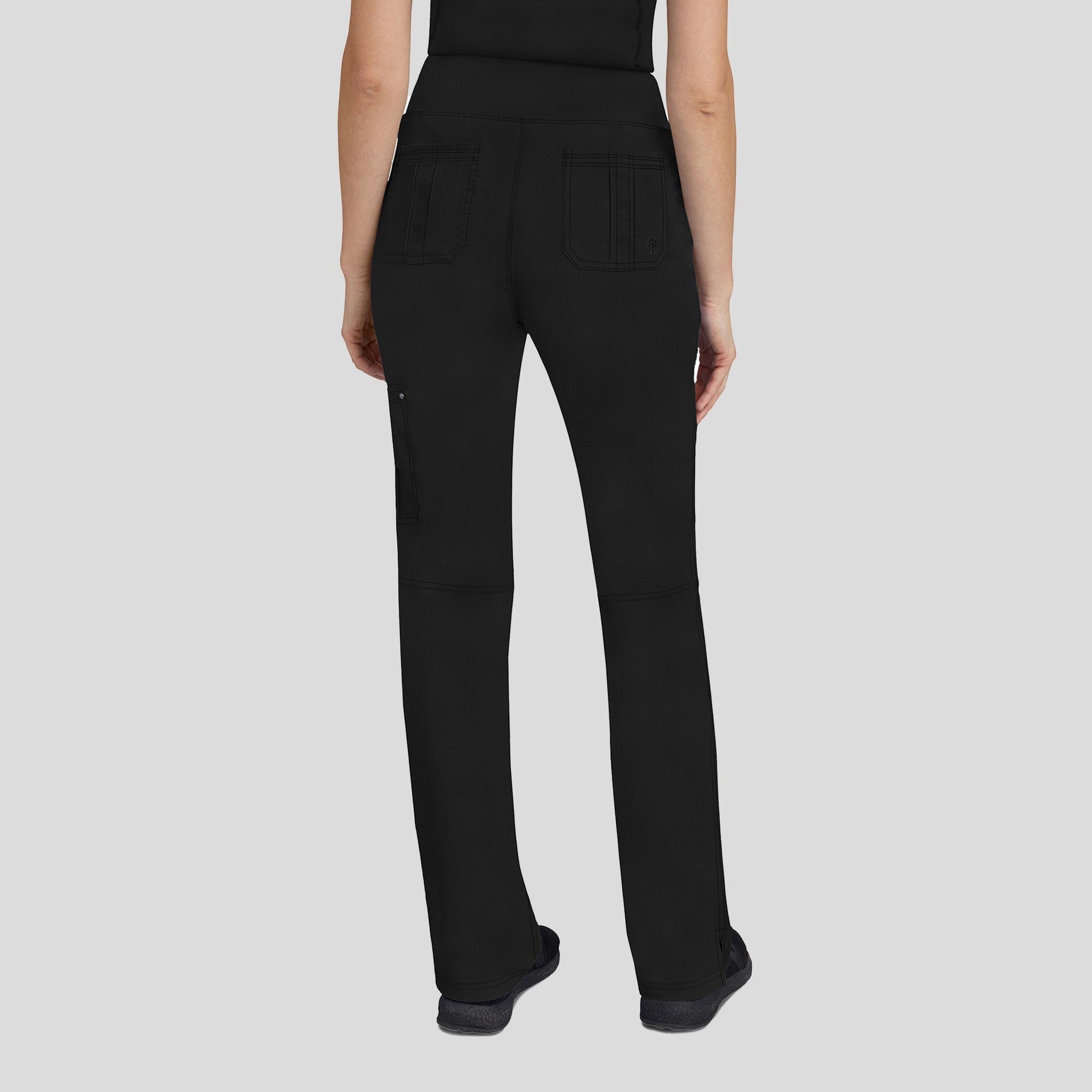 Tori Yoga Scrub Pant | Black