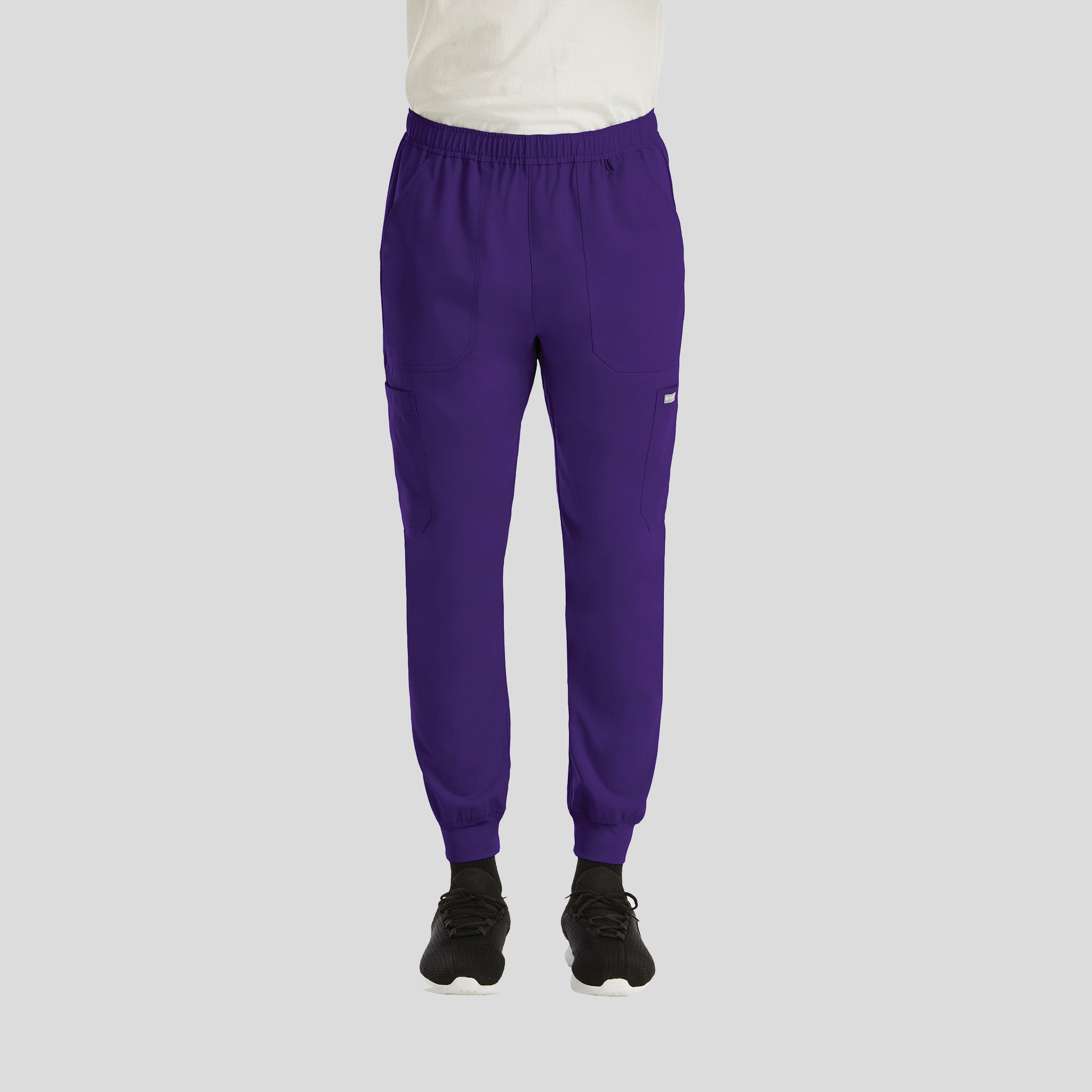 Men’s Full Elastic Jogger | Grape