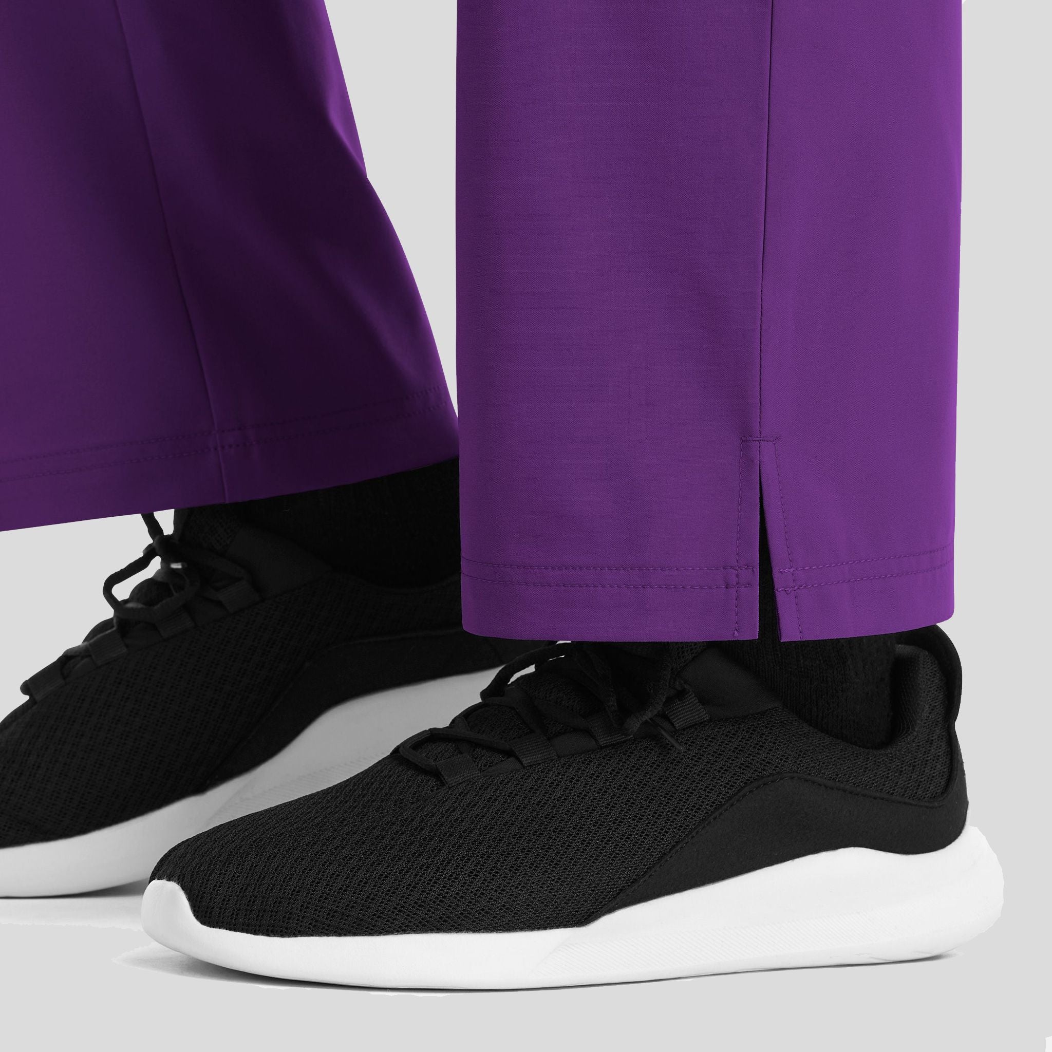 Men's Fly Front Cargo Pant | Eggplant