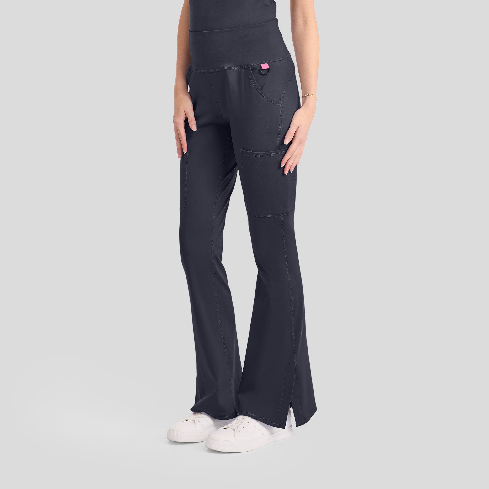 Flare Leg Yoga Pant | Pewter