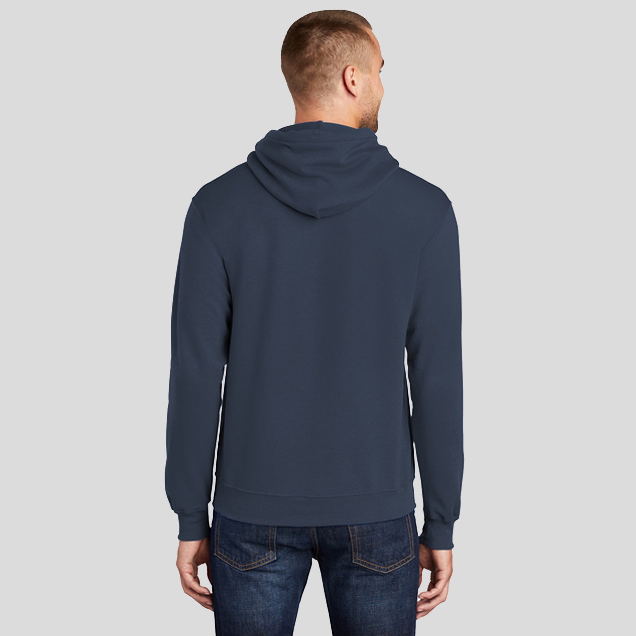 Men's Tall Core Fleece Pullover Hooded Sweatshirt | Navy