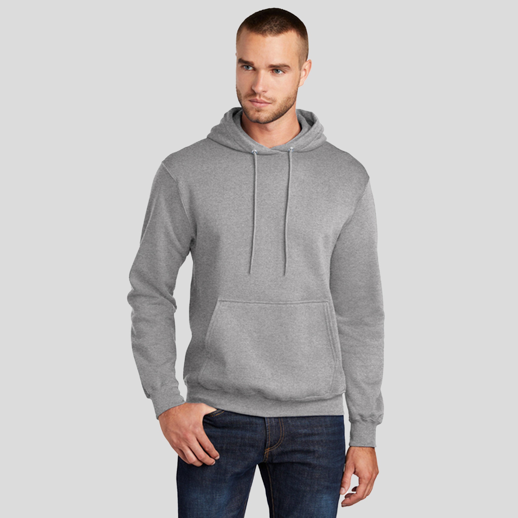 Men's Tall Core Fleece Pullover Hooded Sweatshirt | Athletic Heather