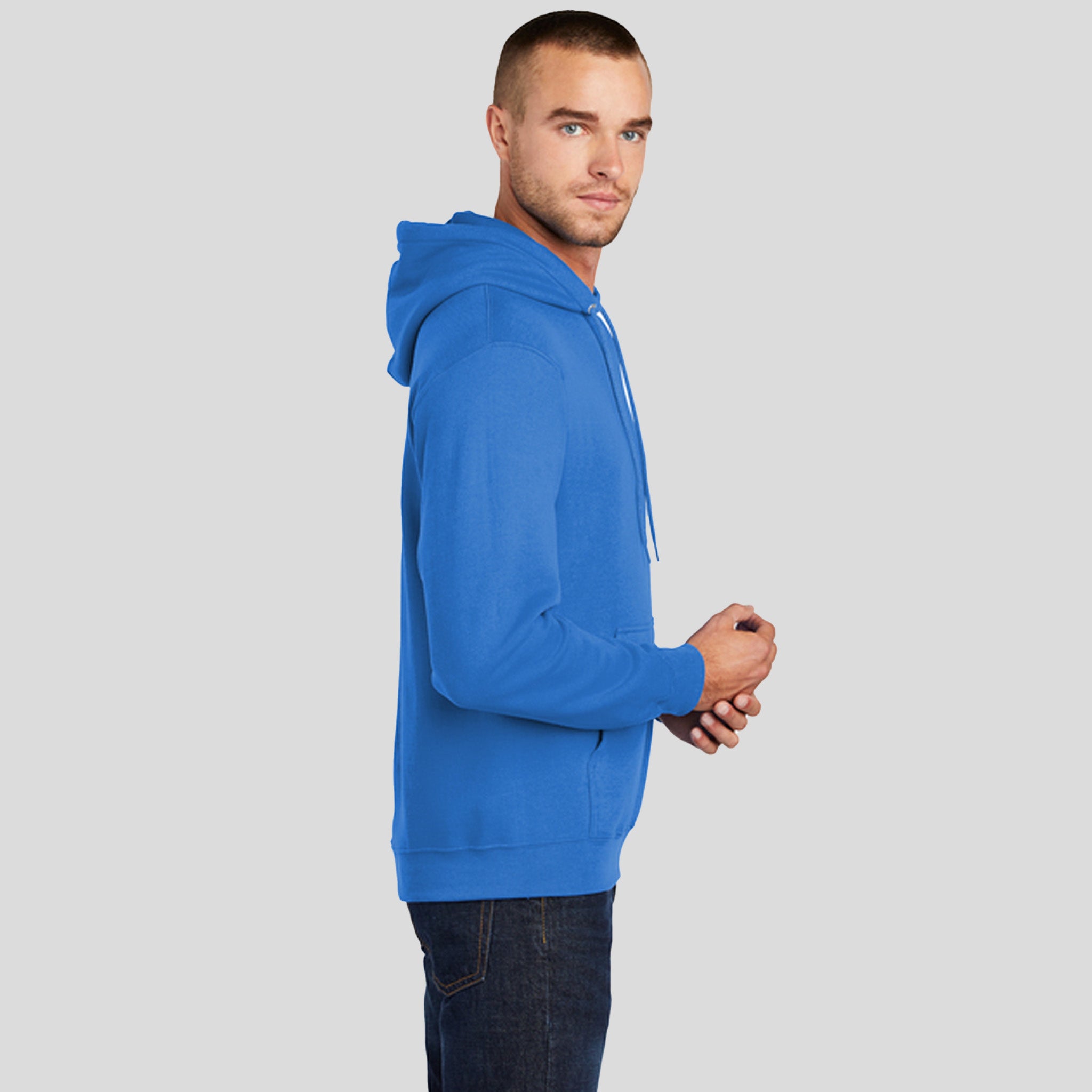 Men's Tall Core Fleece Pullover Hooded Sweatshirt | Royal