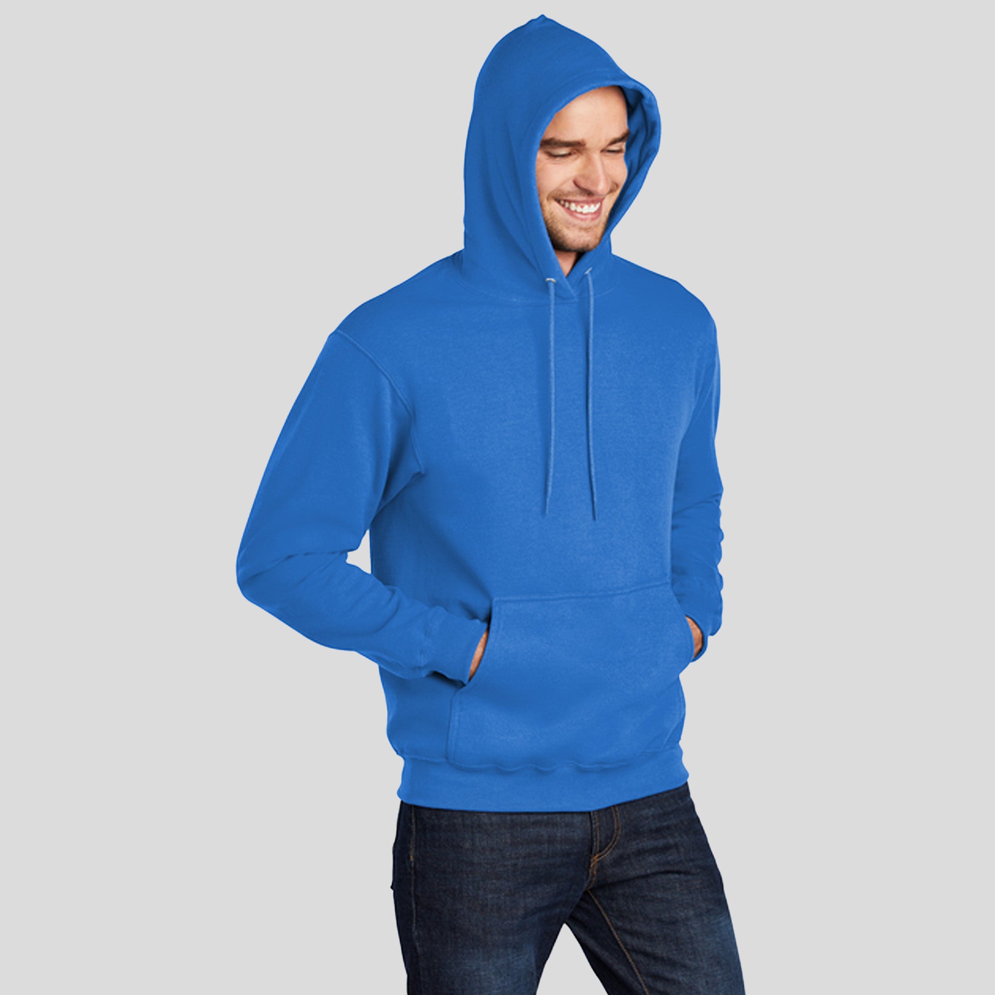 Men's Tall Core Fleece Pullover Hooded Sweatshirt | Royal
