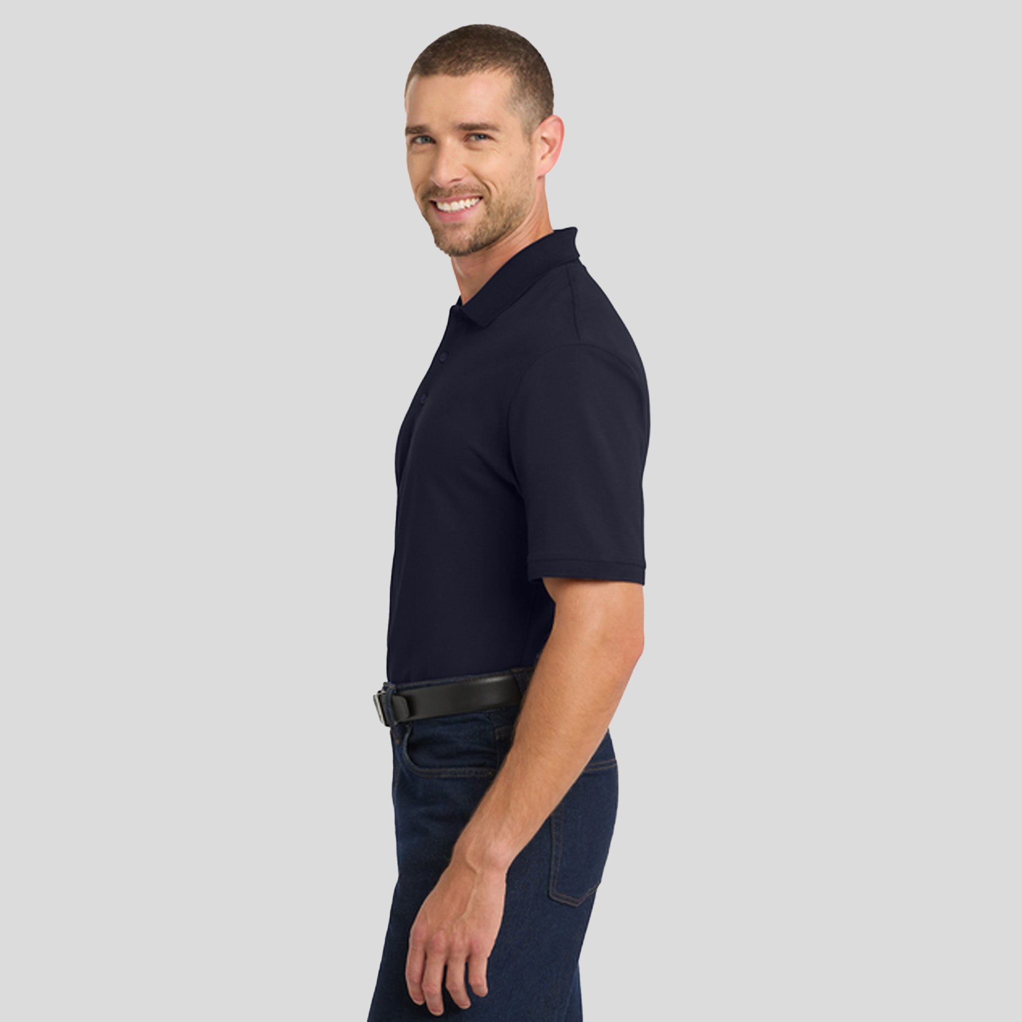 Men's Tall EZCotton® Polo | Navy