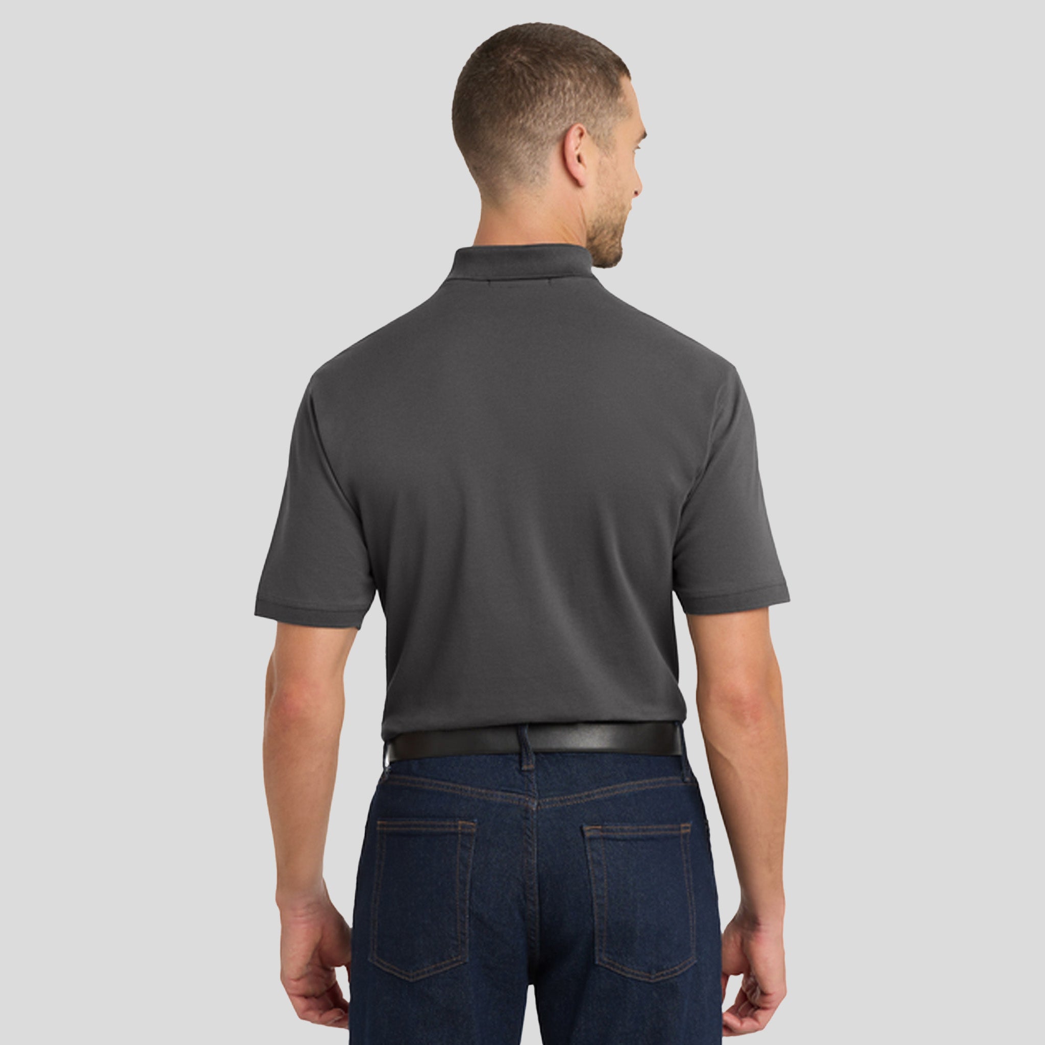 Men's Tall EZCotton® Polo | Sterling Grey