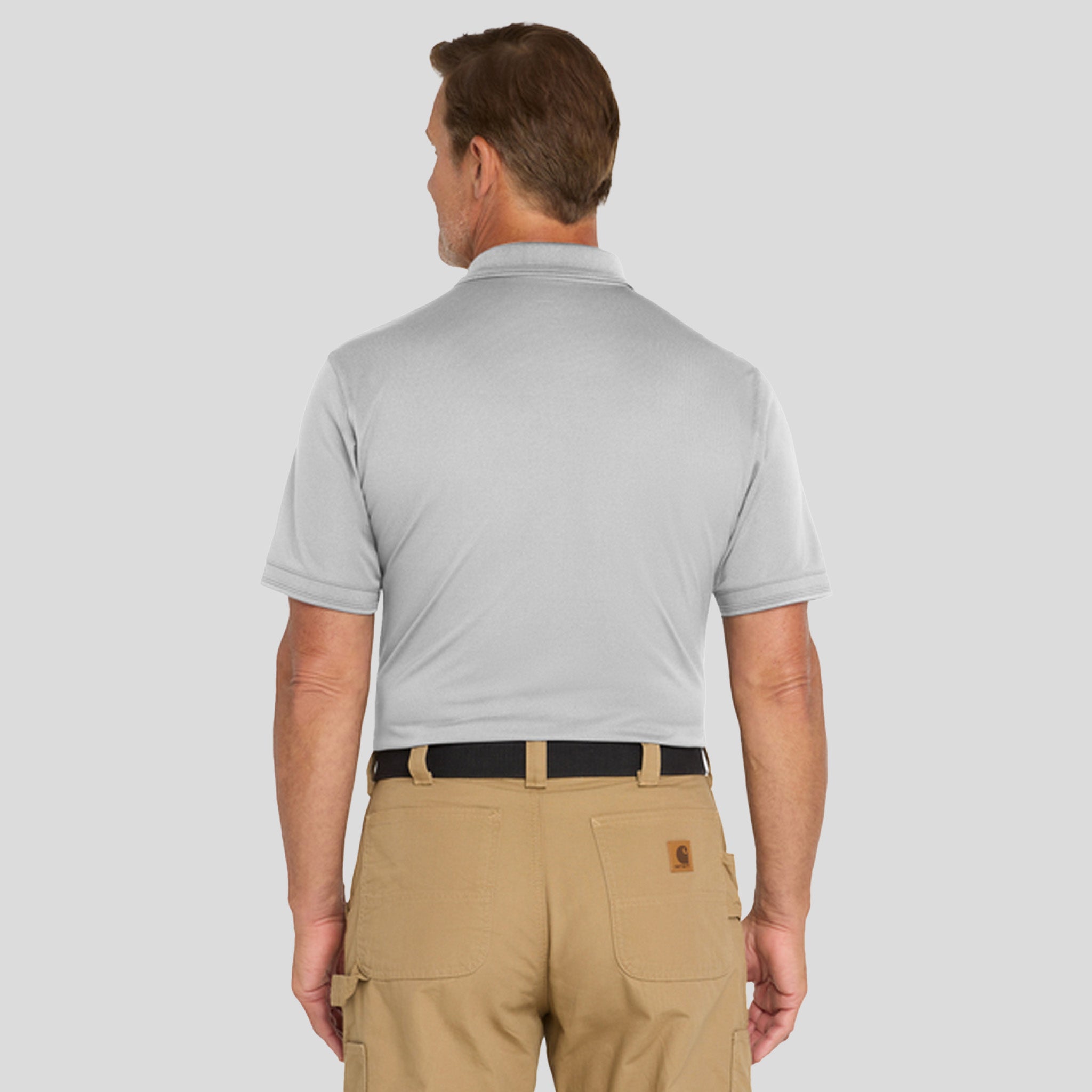 Industrial Snag-Proof Pique Polo | Light Grey