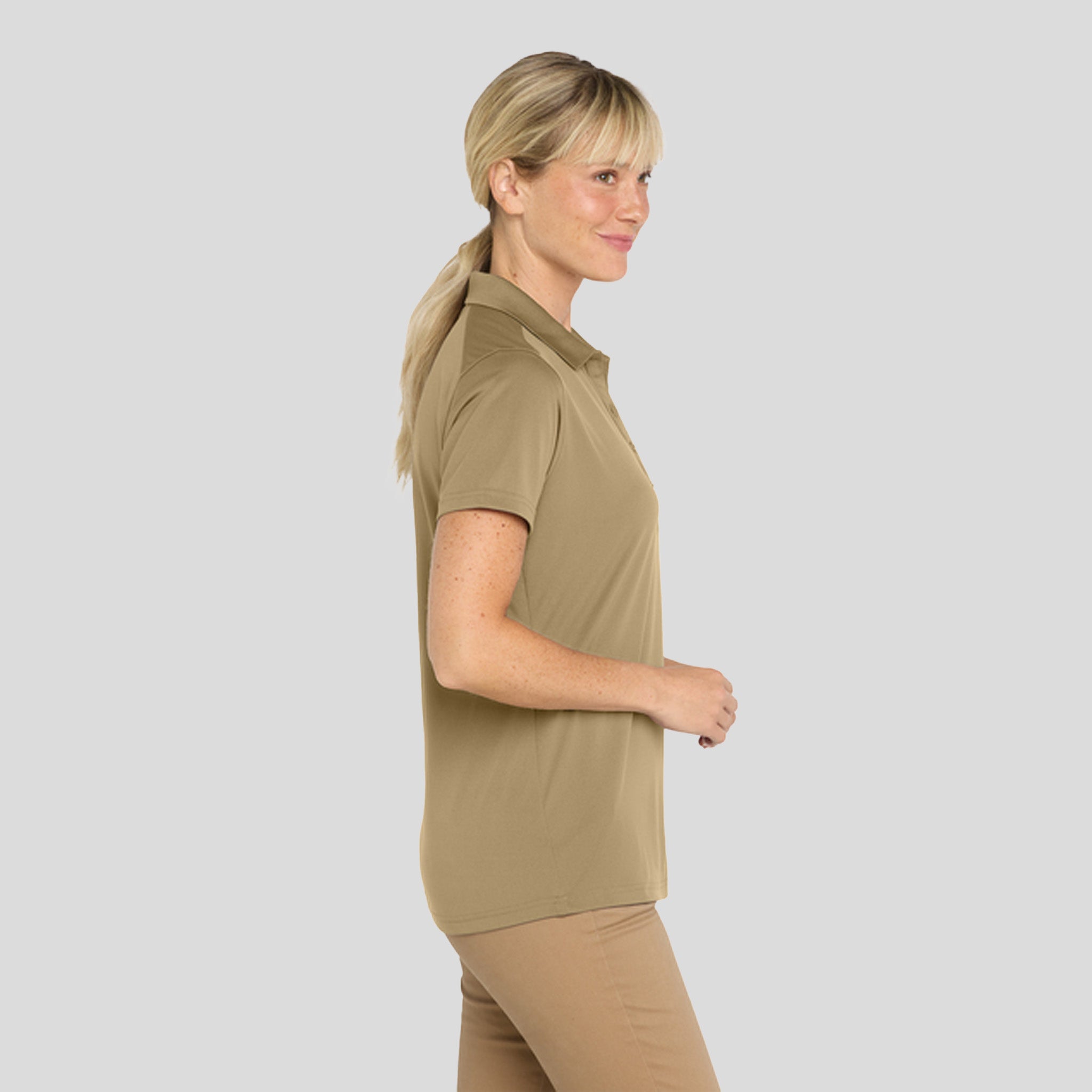Women's Select Lightweight Snag-Proof Polo | Tan