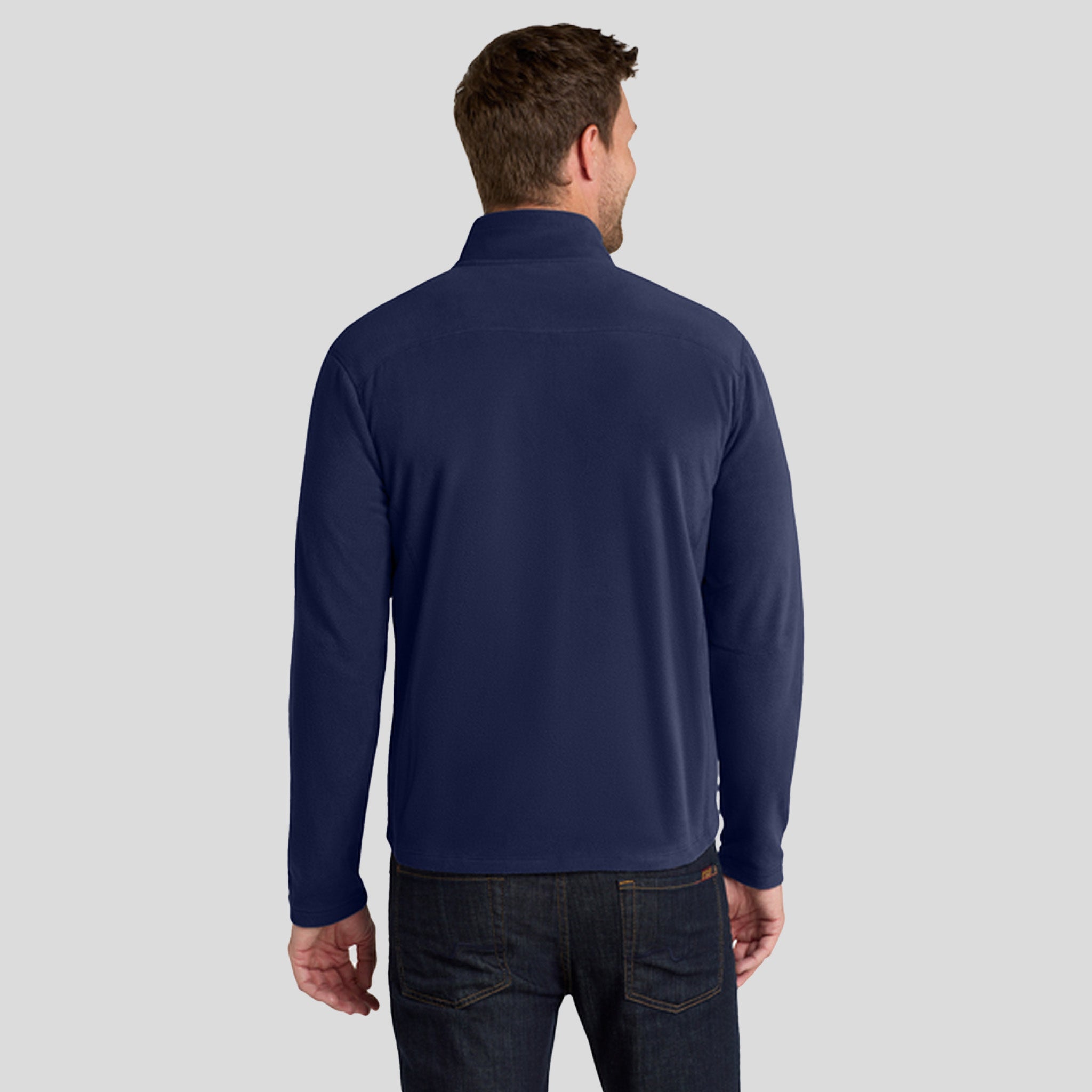 Men's Microfleece Jacket | Navy