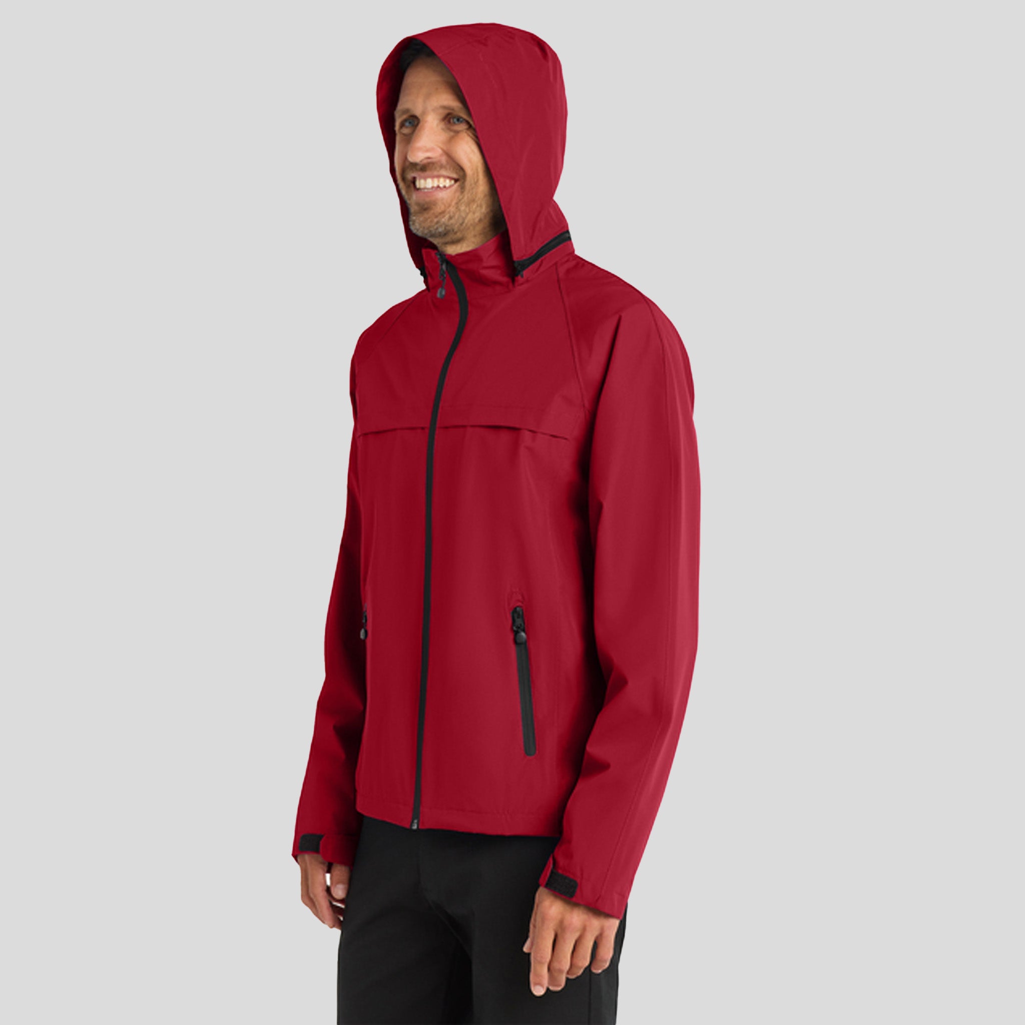Men's Torrent Waterproof Jacket | Deep Red