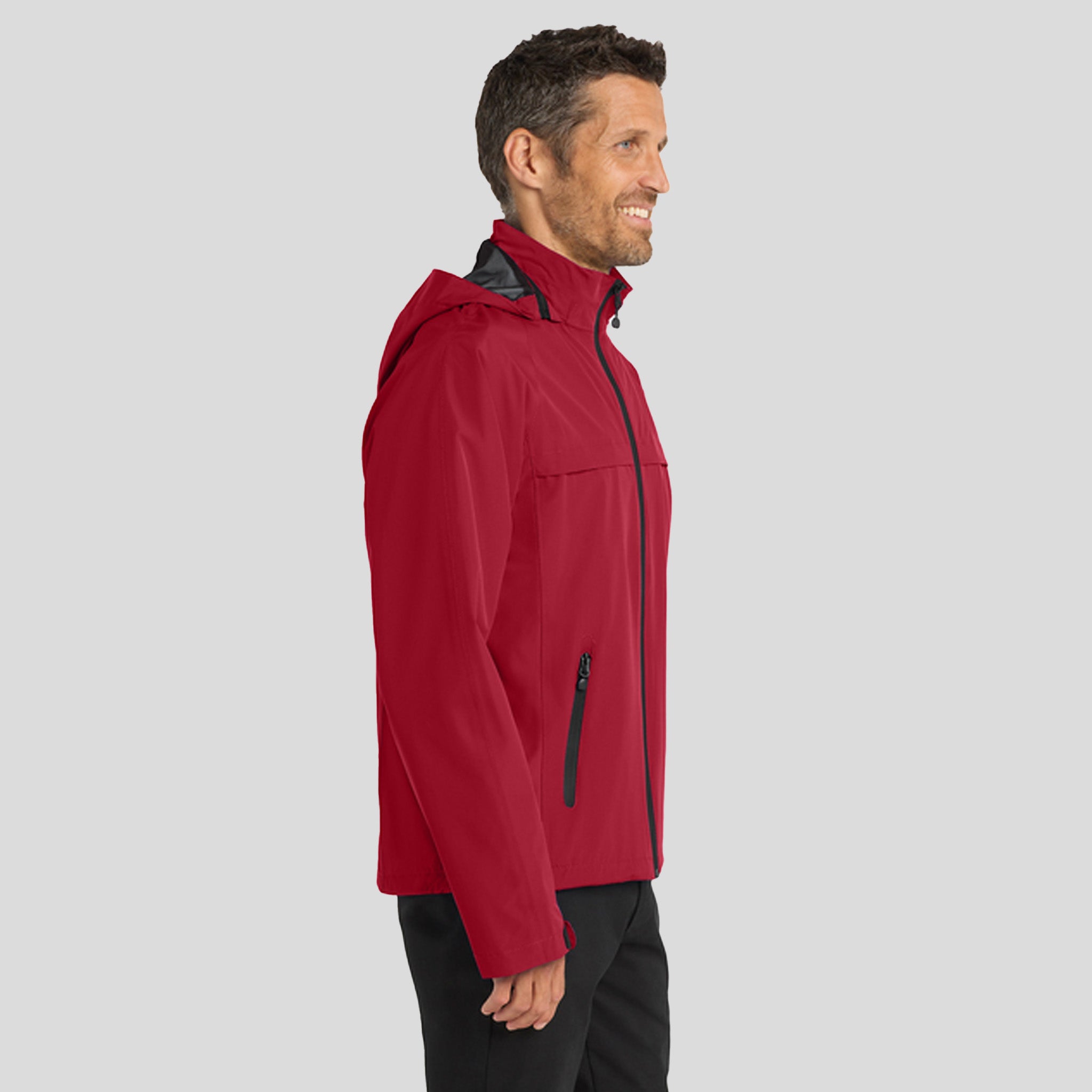 Men's Torrent Waterproof Jacket | Deep Red