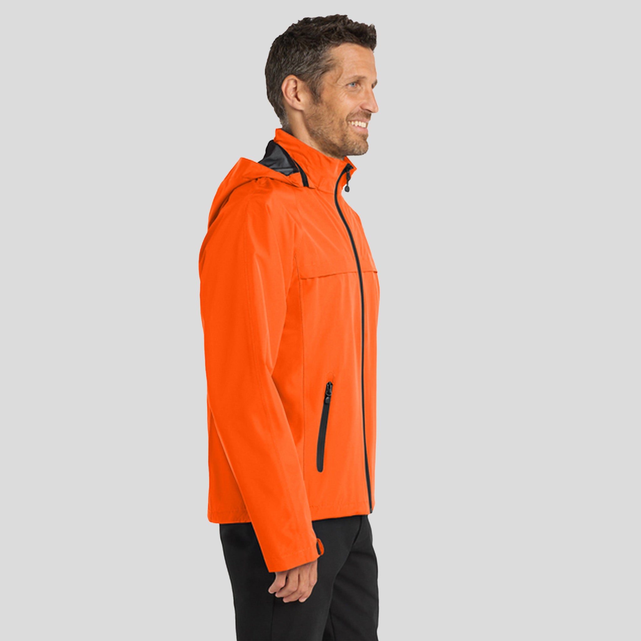 Men's Torrent Waterproof Jacket | Orange Crush