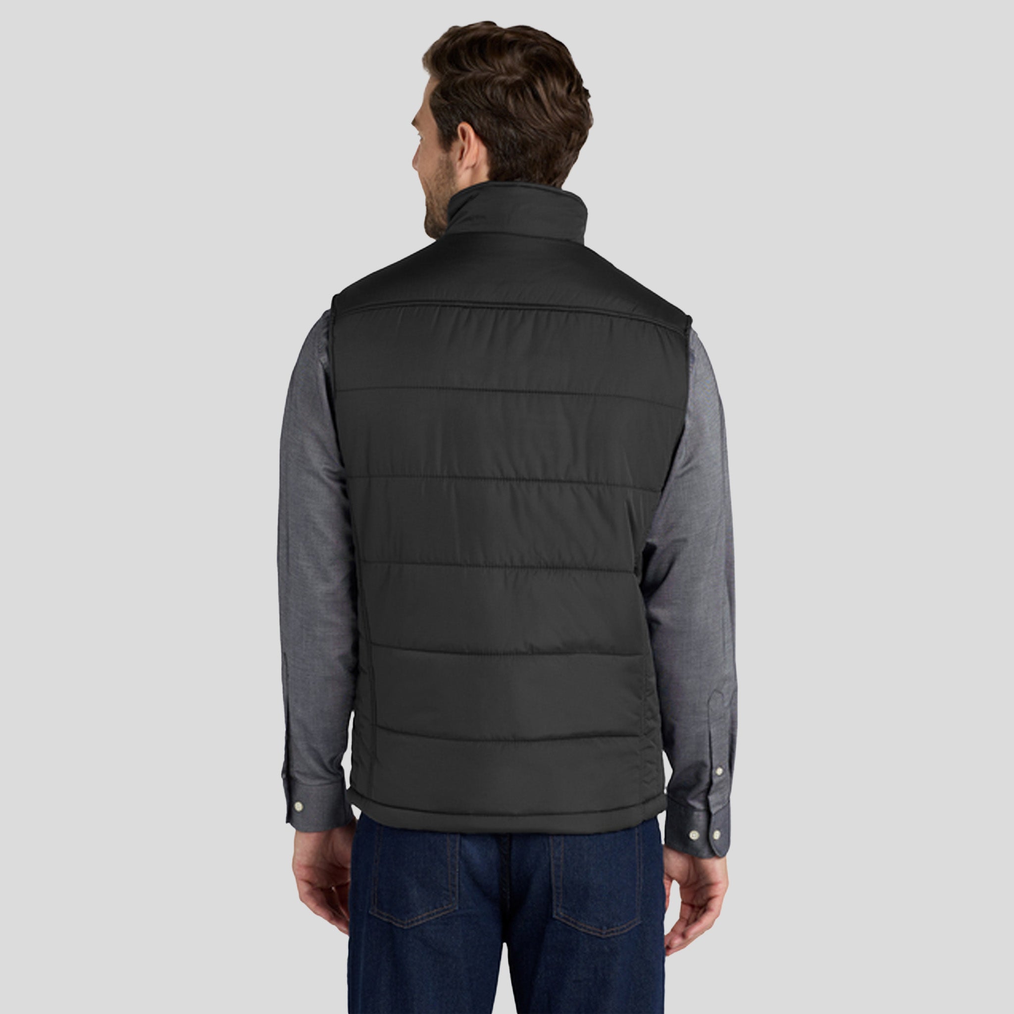 Men's Puffy Vest | Black