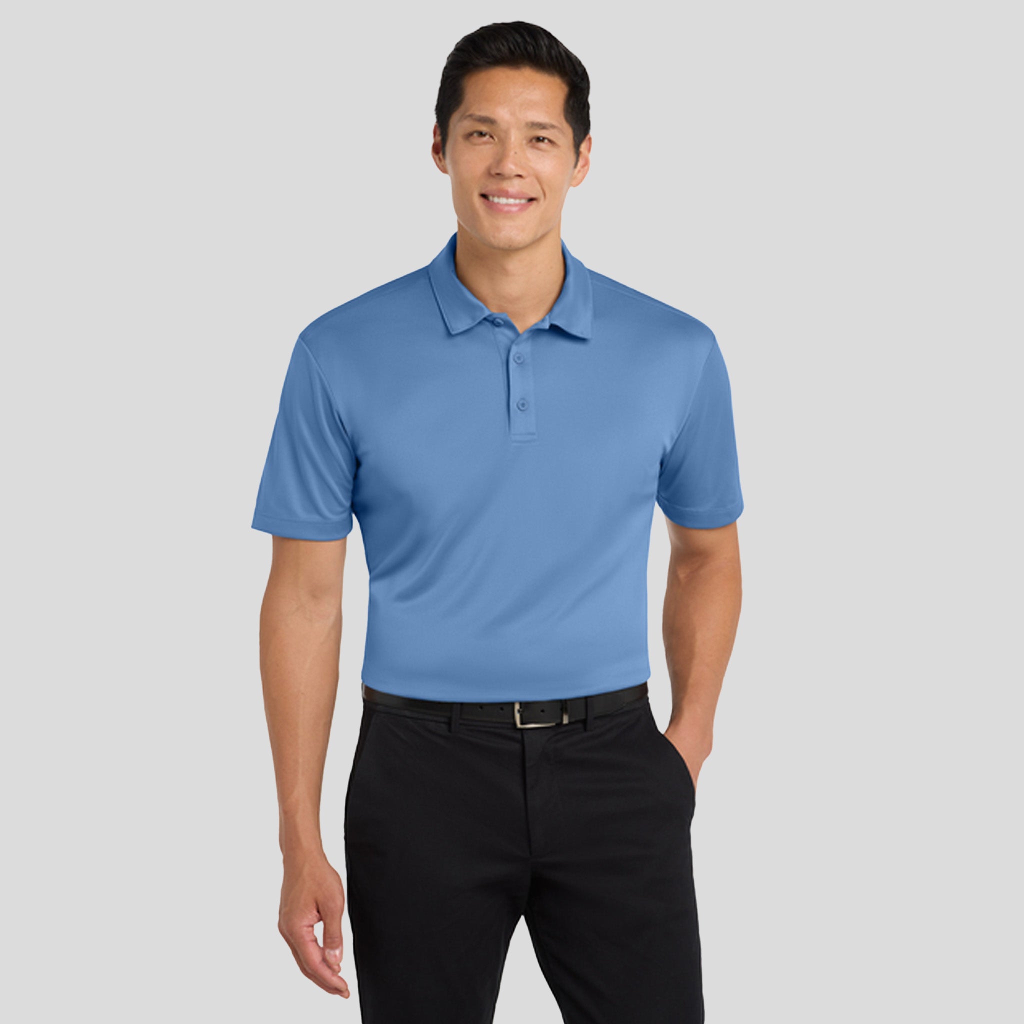 Men's Silk Touch™ Performance Polo | Carolina Blue